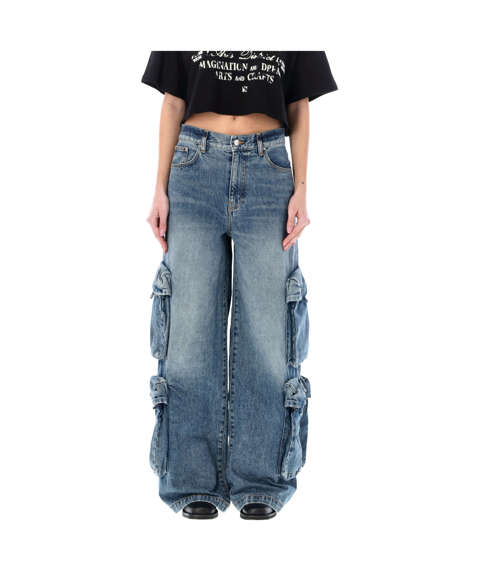 AMIRI BELT LOOP WITH JEANS