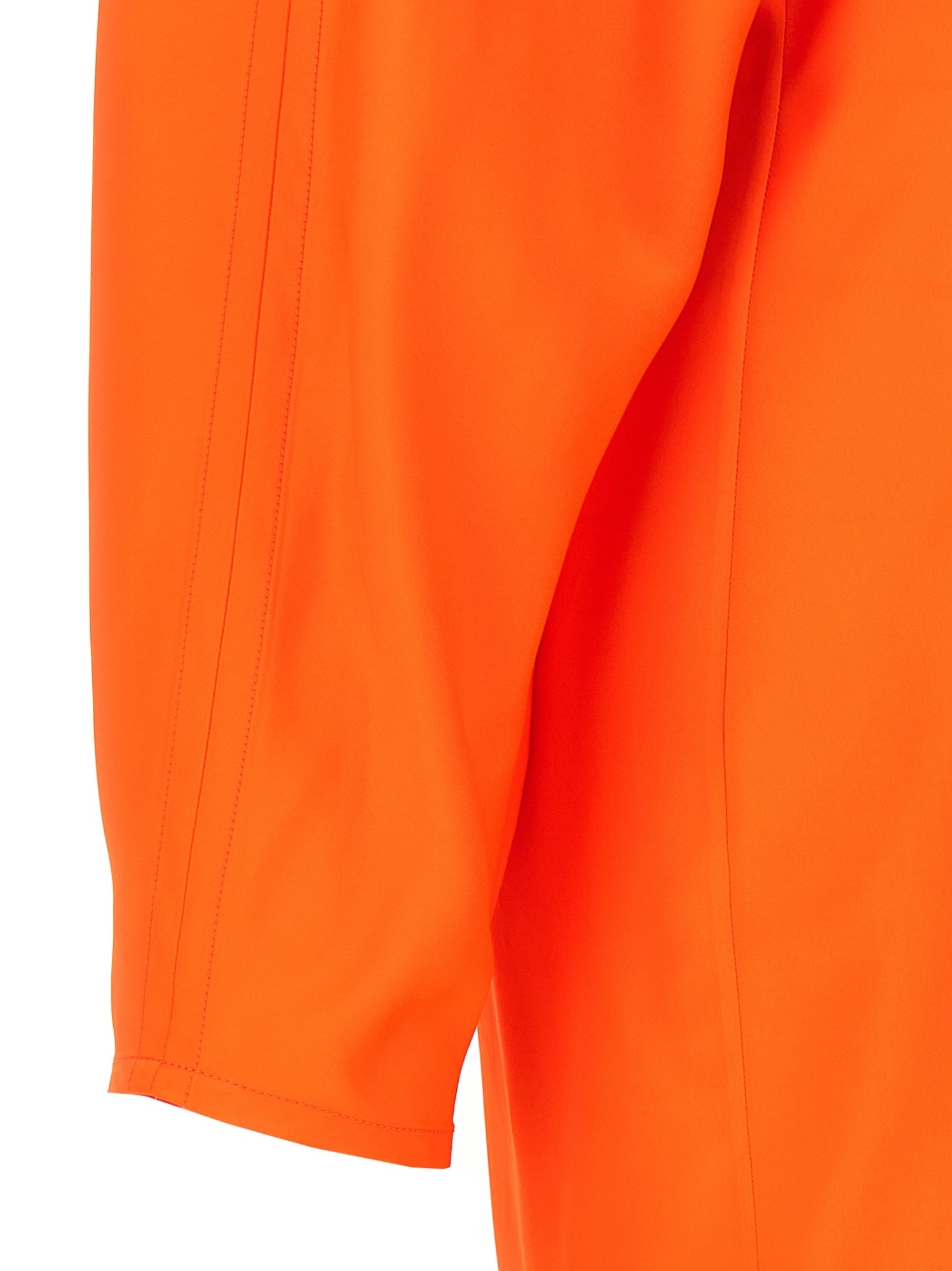 Ferragamo Kimono Long Sleeve Dress Dresses Orange In Orange