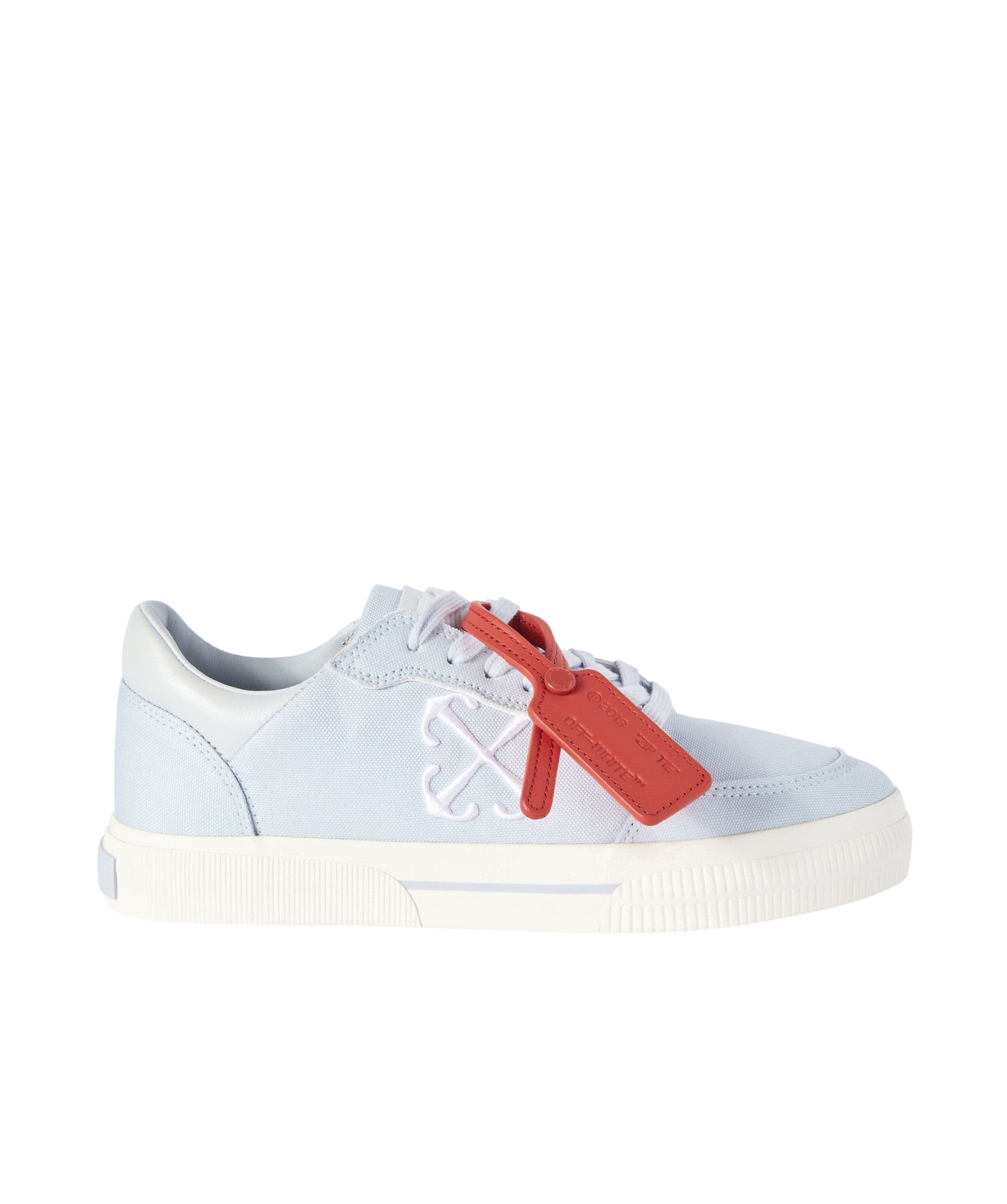 Off-white New Low Vulcanized Lace-up Sneakers In White