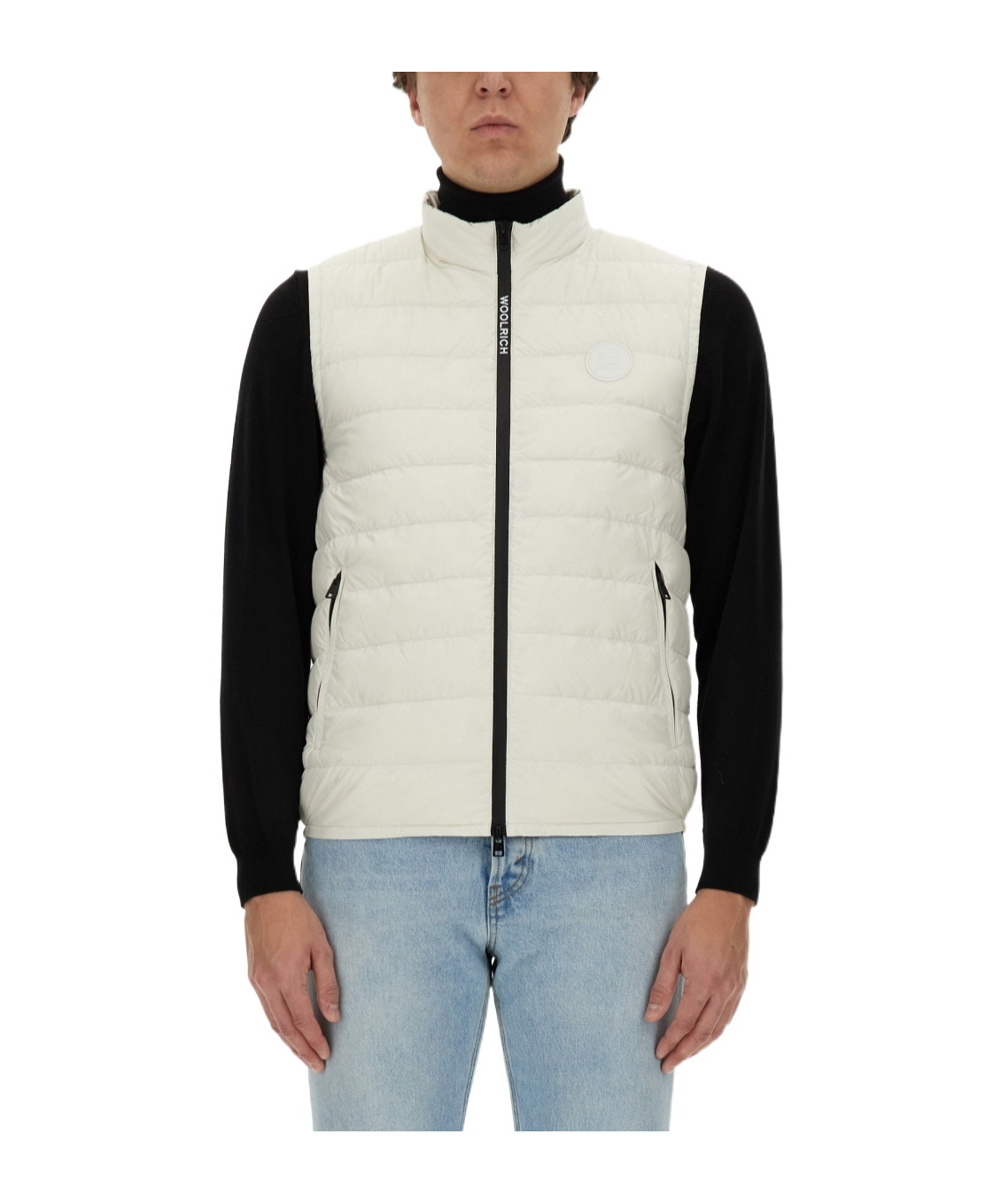 Woolrich Sundance Padded Gilet In White