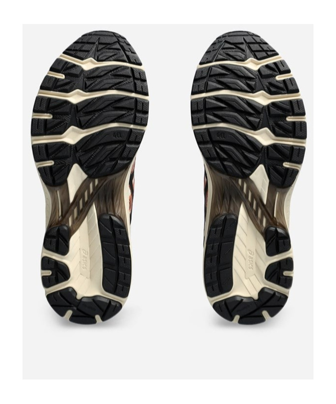 Asics Vanilla And Black Terrain Gel Sneakers In Nude