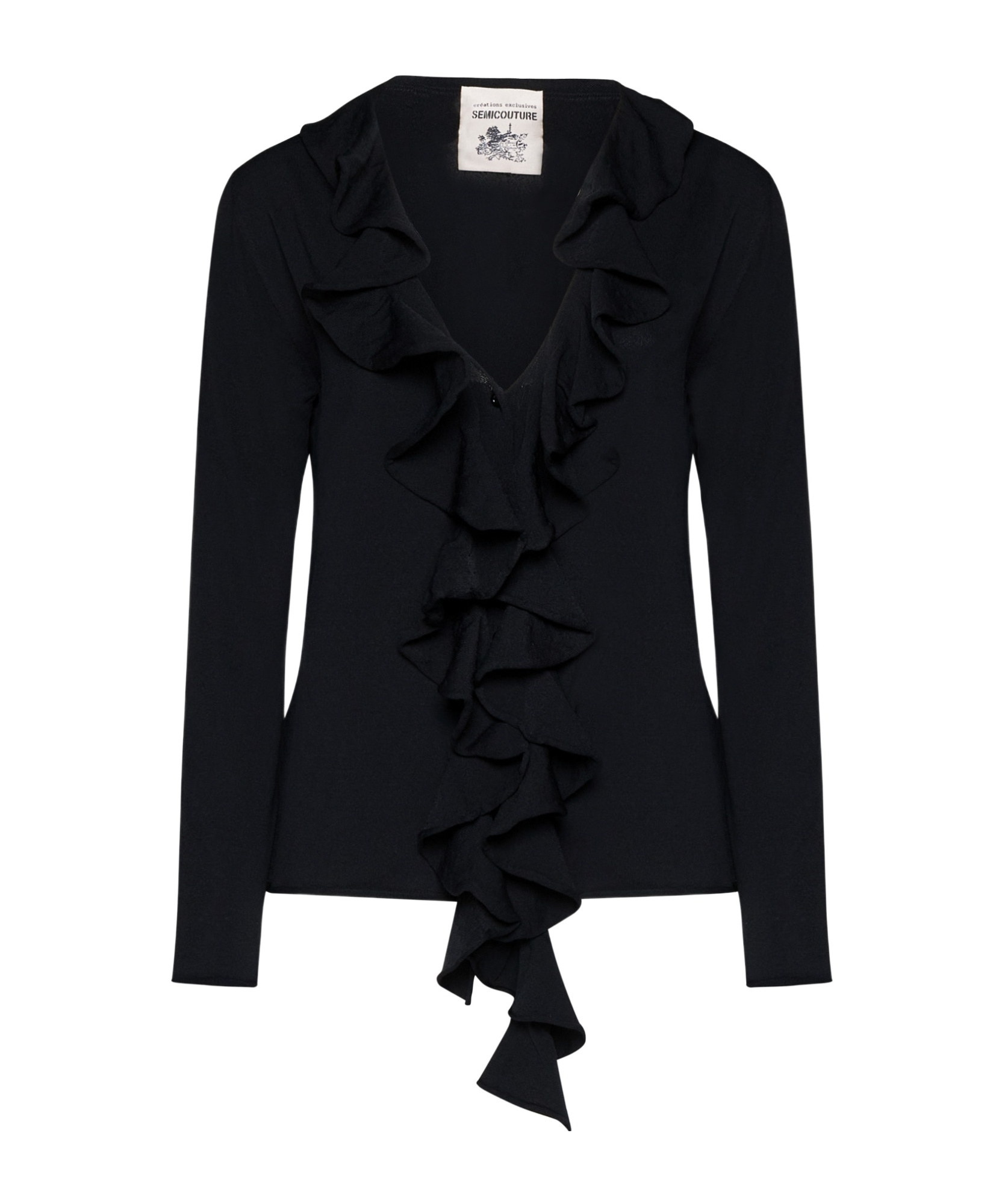 Semicouture Cardigan In Black