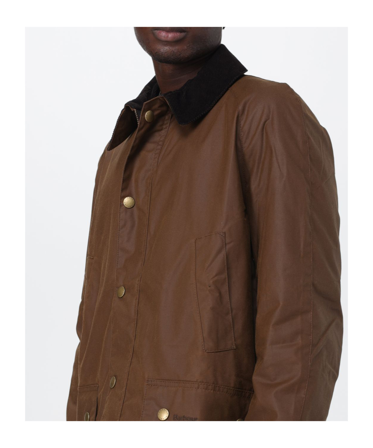 Barbour Ashby Casual Jacket In Brown