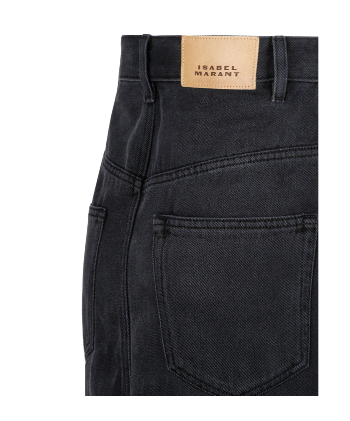Shop Isabel Marant Tilauria Skirt In Black