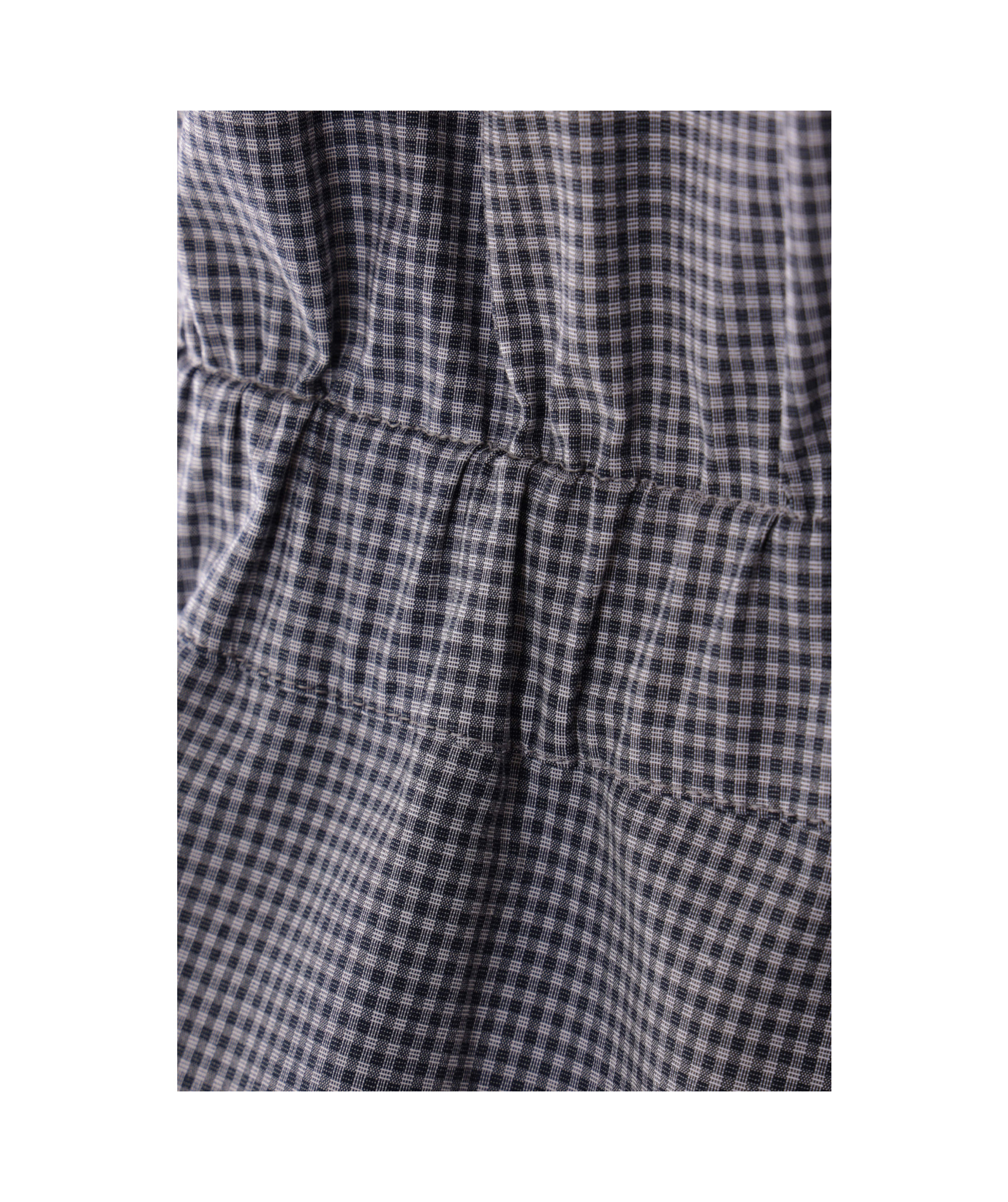VIVIENNE WESTWOOD GINGHAM-CHECK ELASTICATED-WAIST BLAZER
