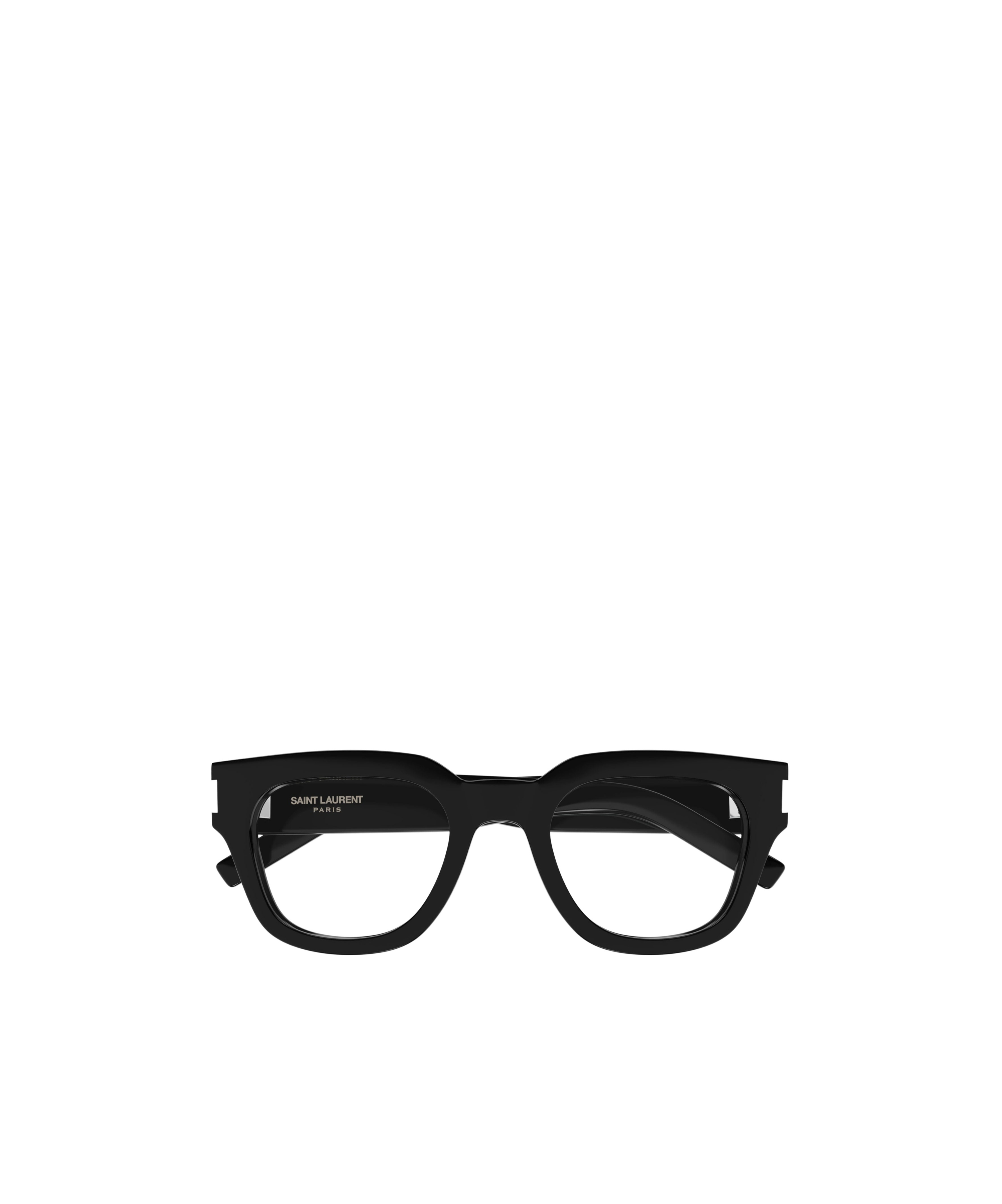 Saint Laurent Square Frame Glasses In Black