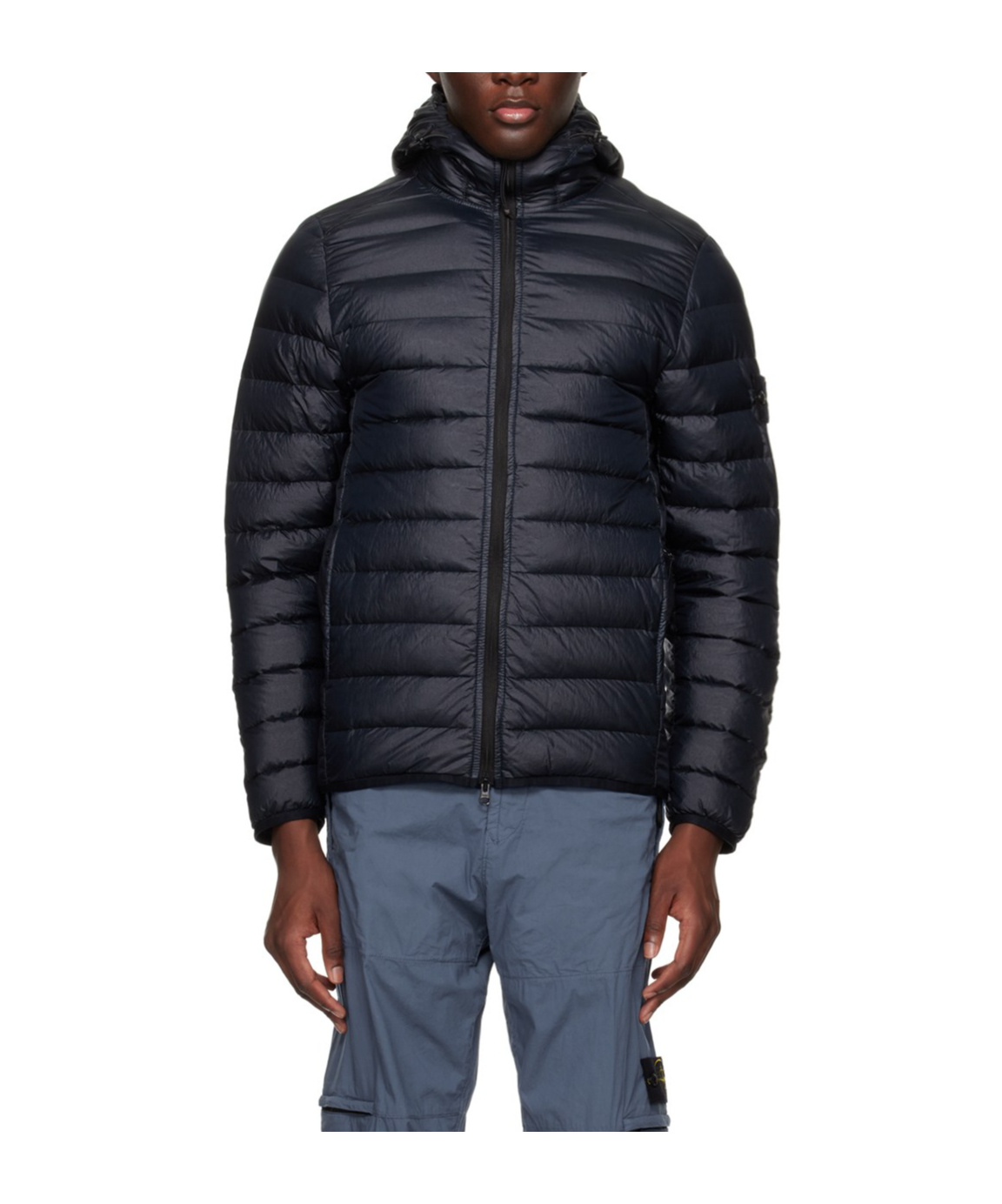 STONE ISLAND STONE ISLAND LIGHTWEIGHT HOODED DOWN JACKET