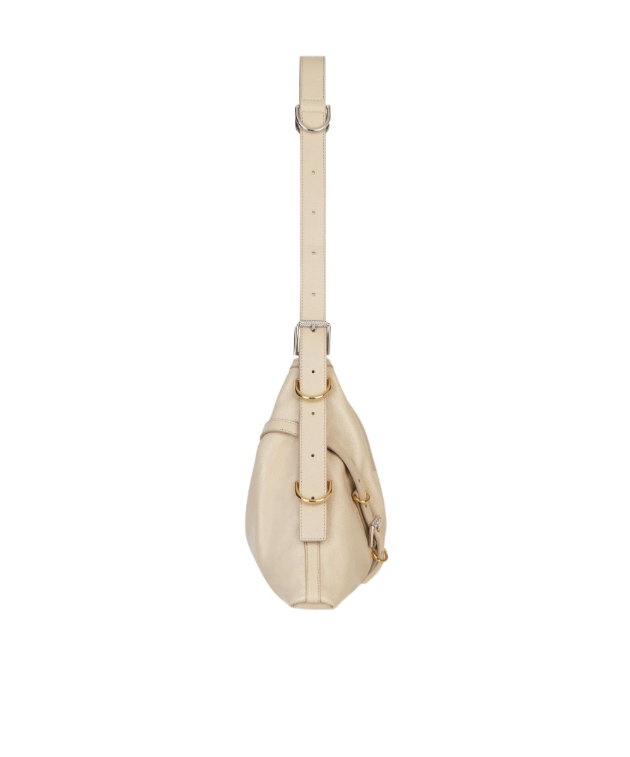 Givenchy Medium Voyou Shoulder Bag In Nude