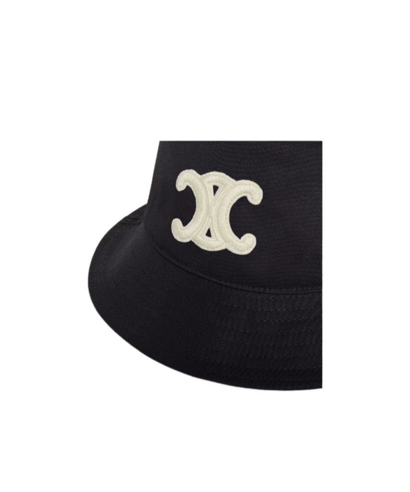 Celine Triomphe Bob Hat In Black
