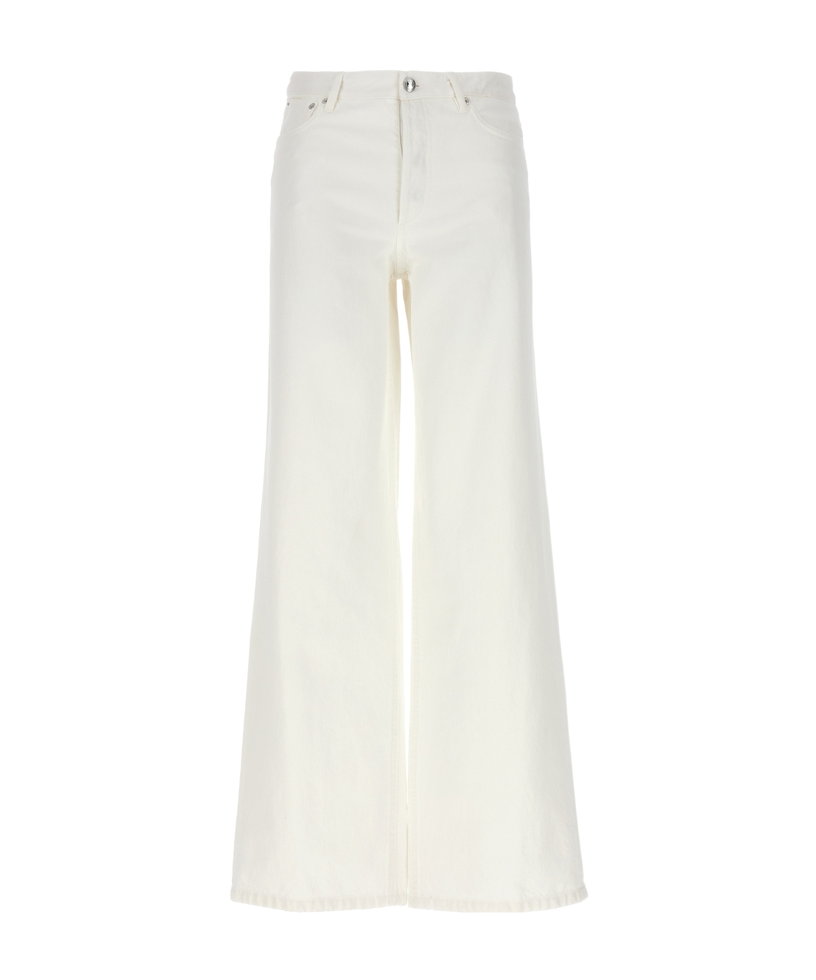 Apc A. P.c. "elisabeth" Jeans In White