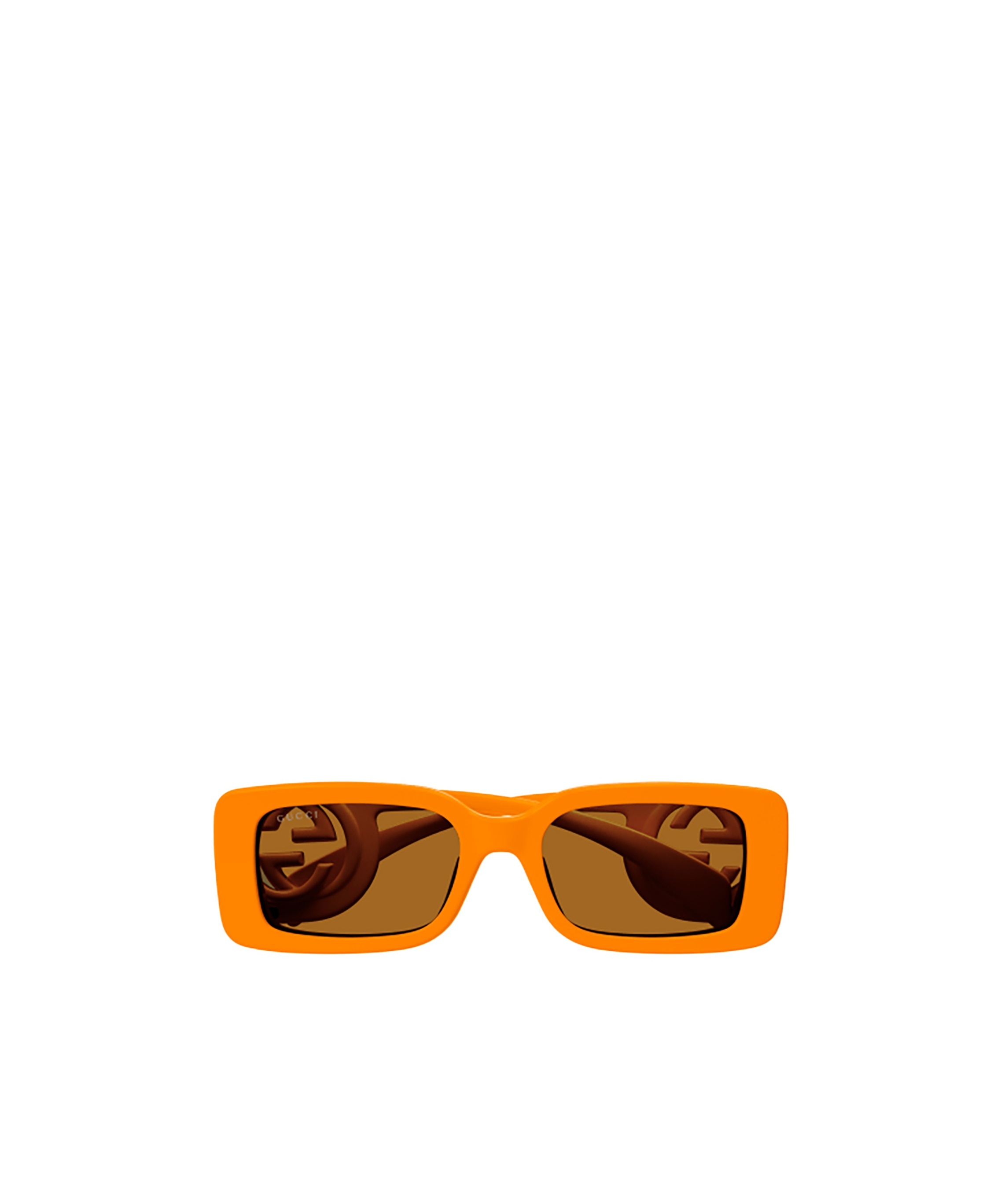 GUCCI GUCCI EYEWEAR RECTANGLE FRAME SUNGLASSES