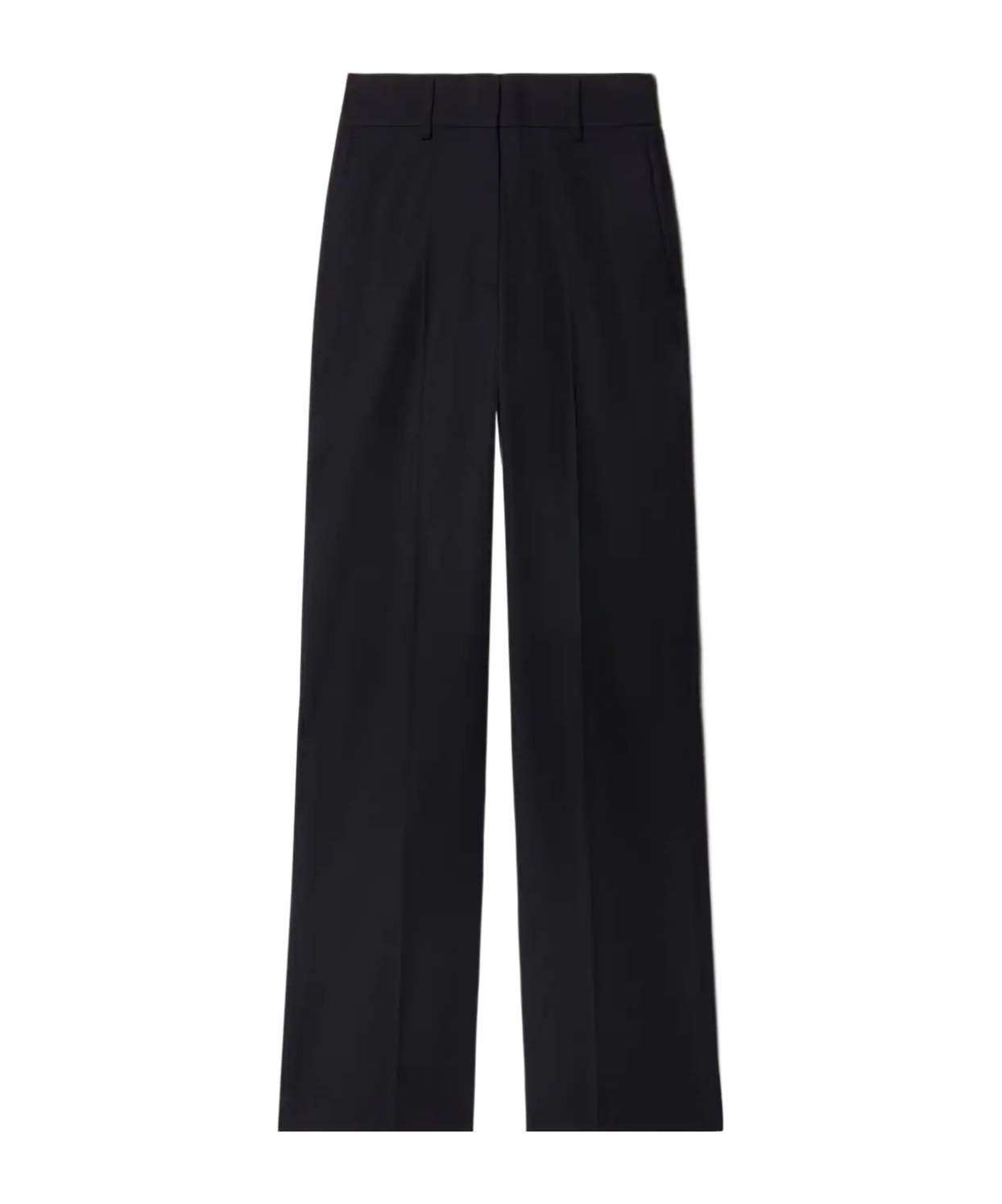 Off-white Off White Formal Over Wool Trousers In Black