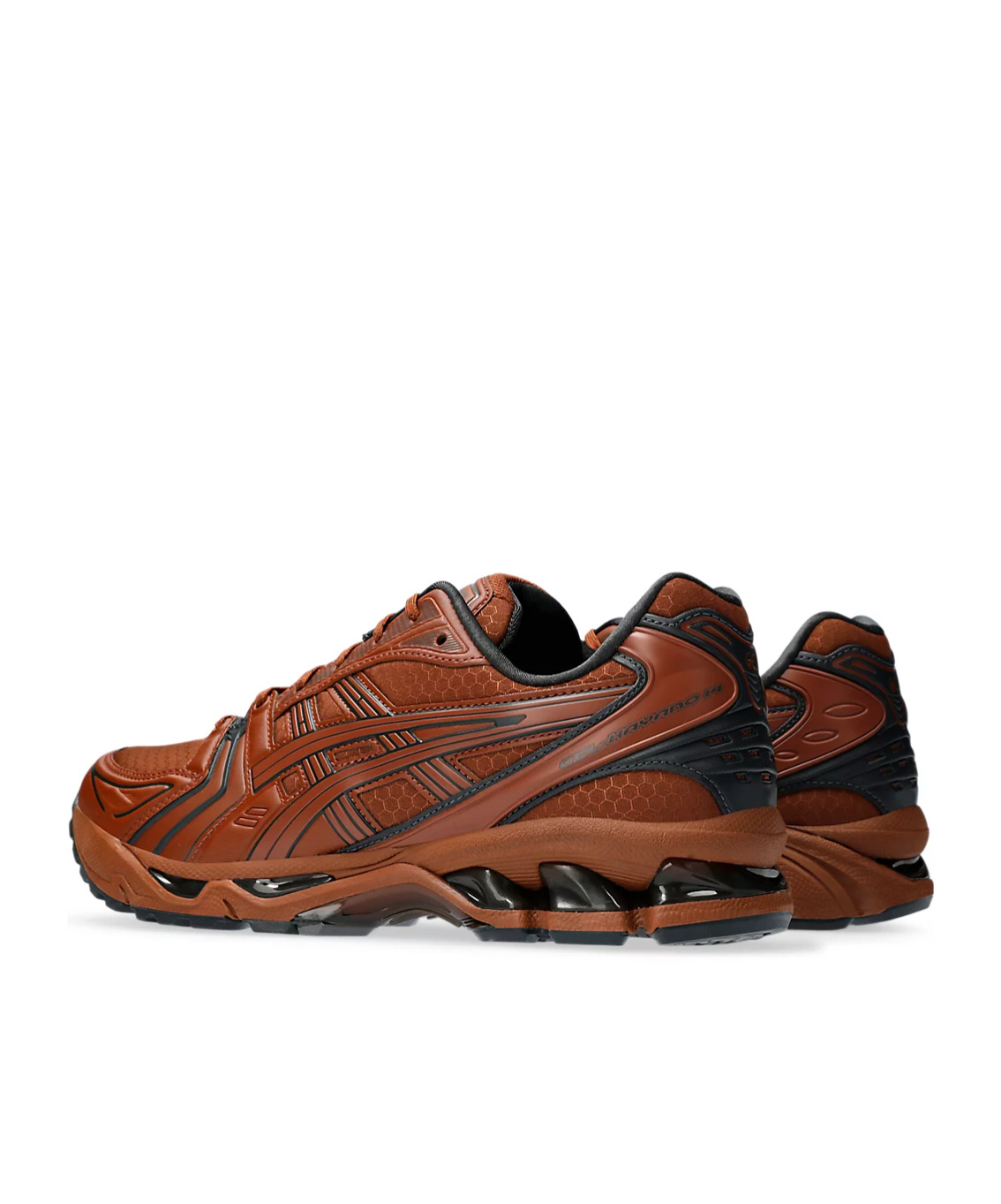 Asics Gel-kayano 14 Rusty Brown/graphite Grey In Brown