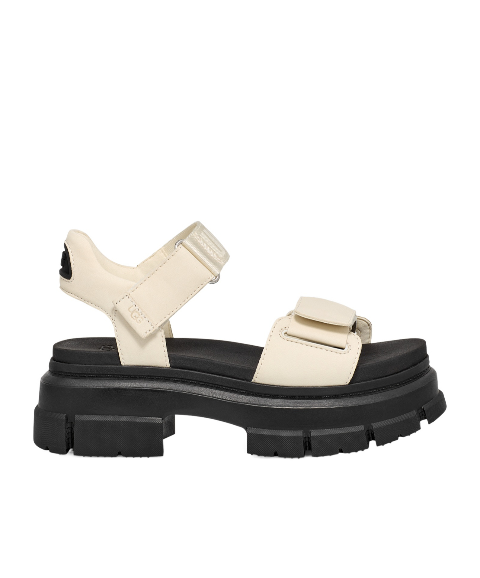 UGG ASHTON 70MM LEATHER SANDALS