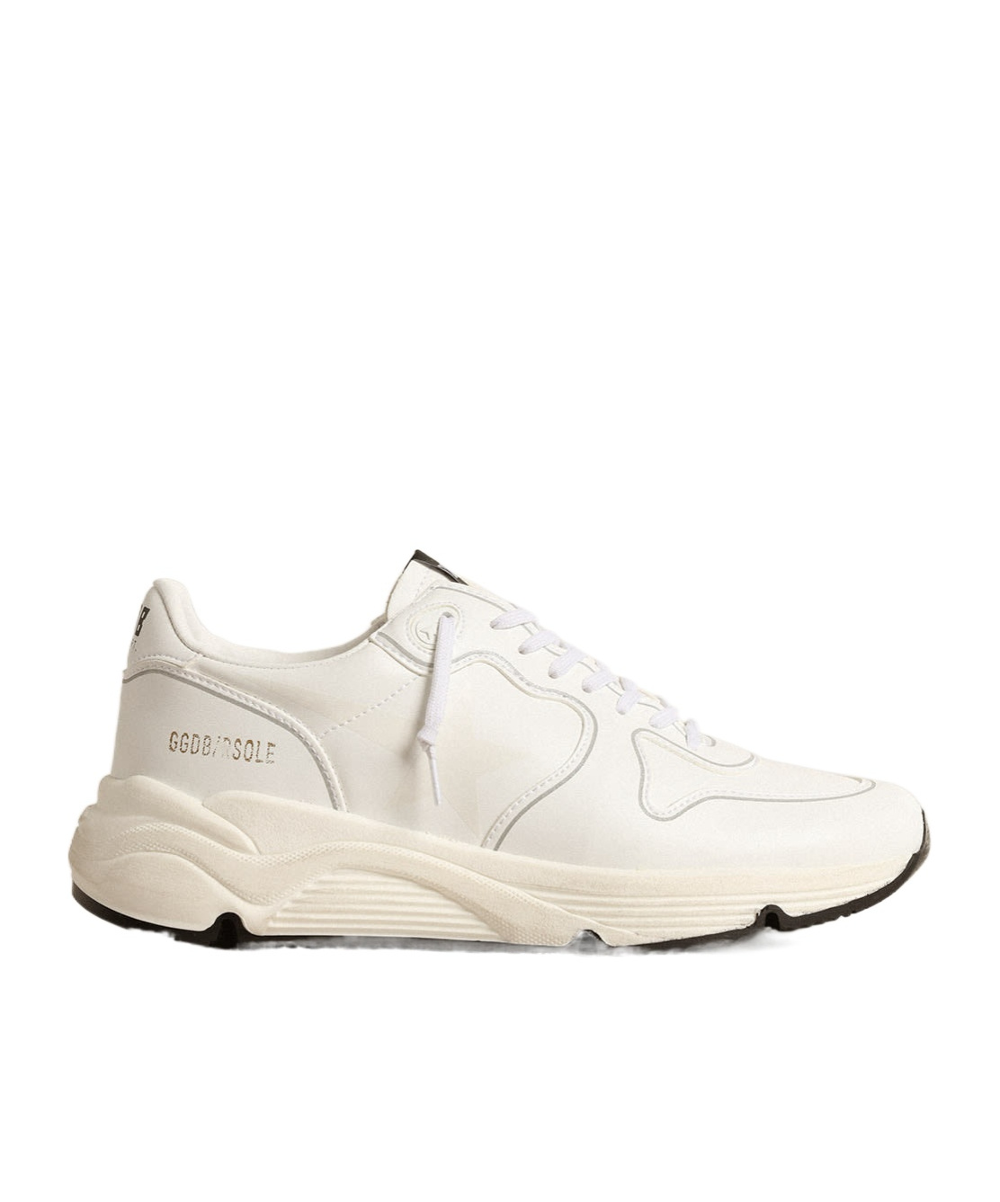 Golden Goose The Logo Is Tied With Low-top Casual Sneakers In White