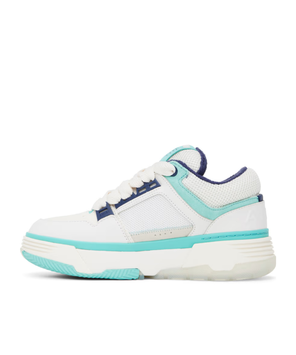 Amiri Logo Patch Low Upper Board Shoes In White