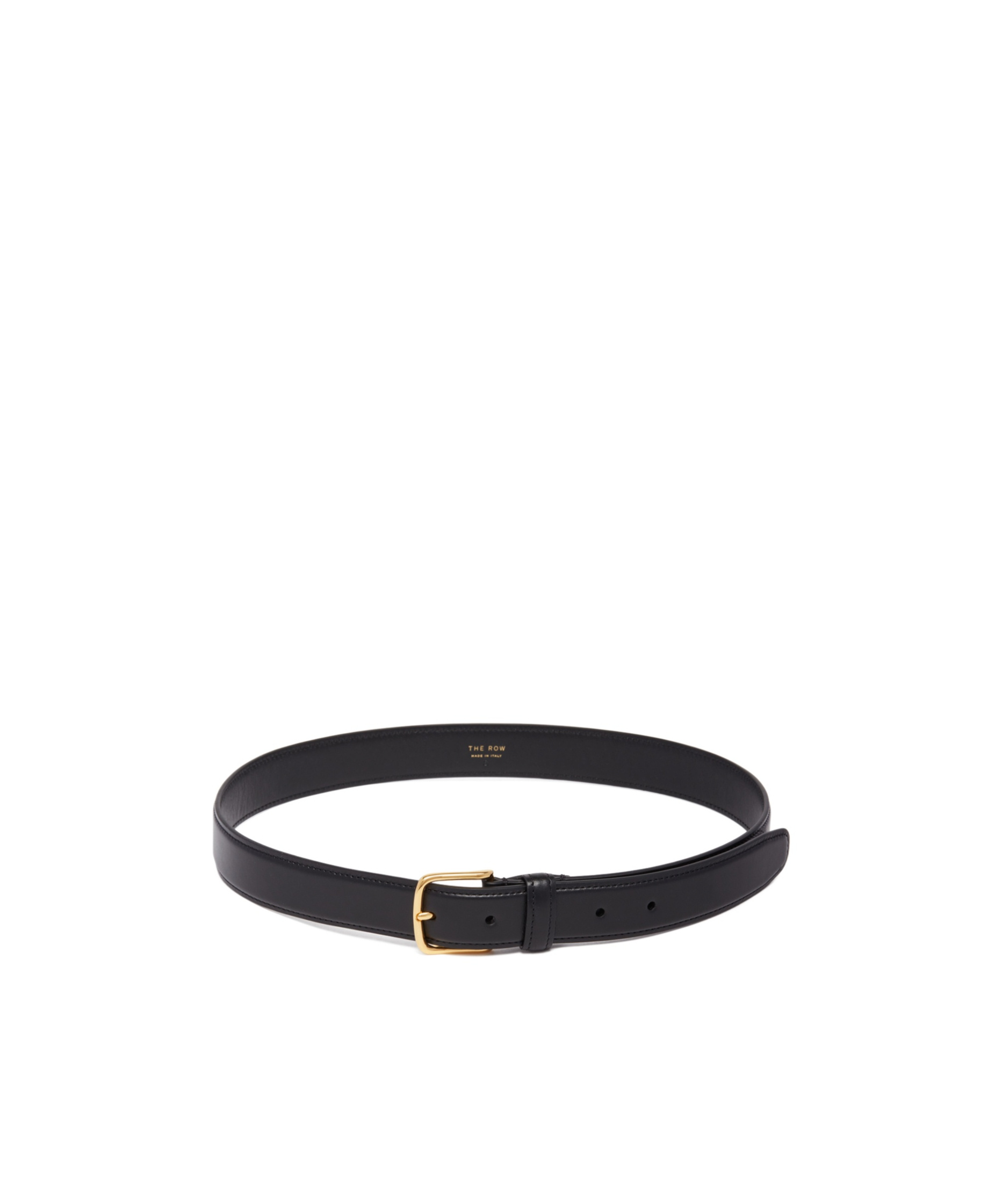 The Row Buckle Belt In Black