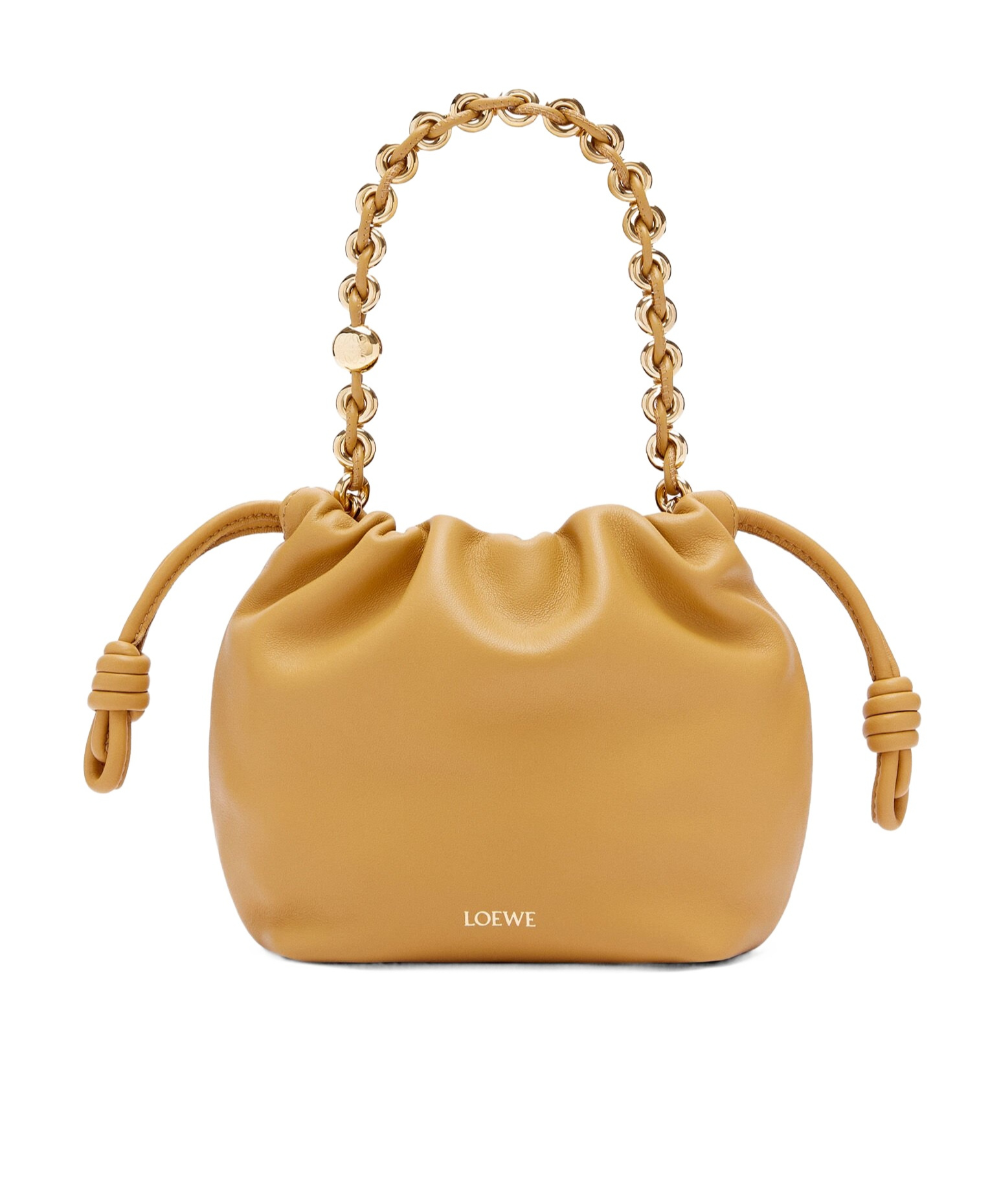 Loewe Women Borsa Cesto Flamenco Purse In Orange