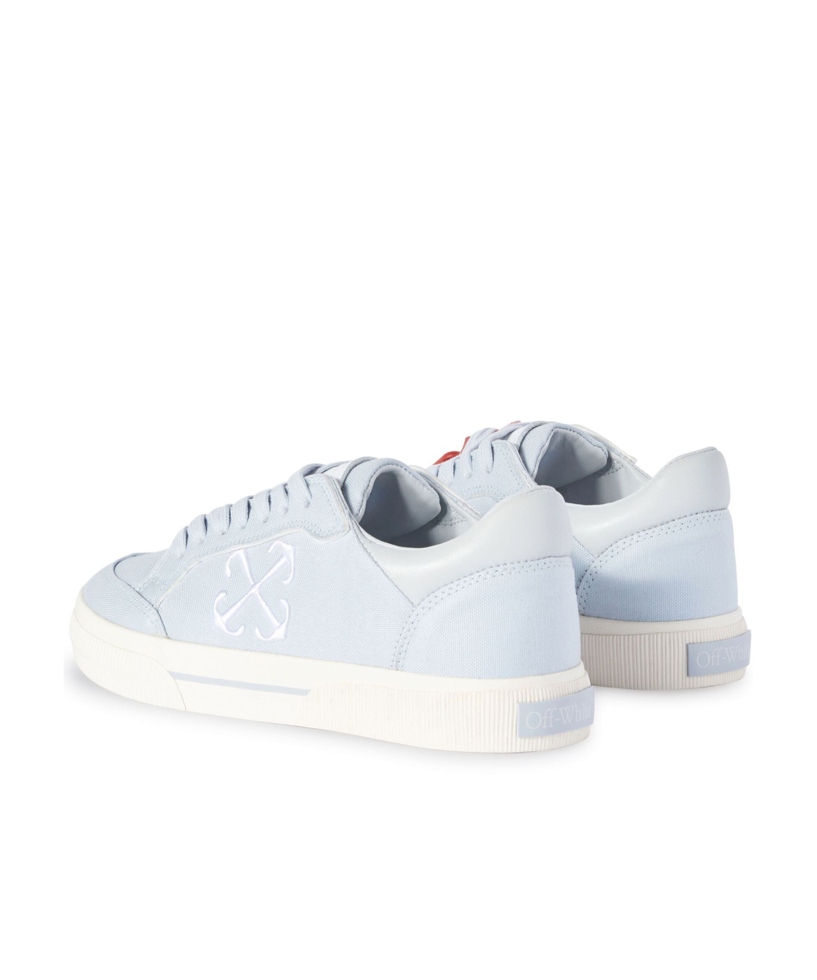 Off-white New Low Vulcanized Lace-up Sneakers In White