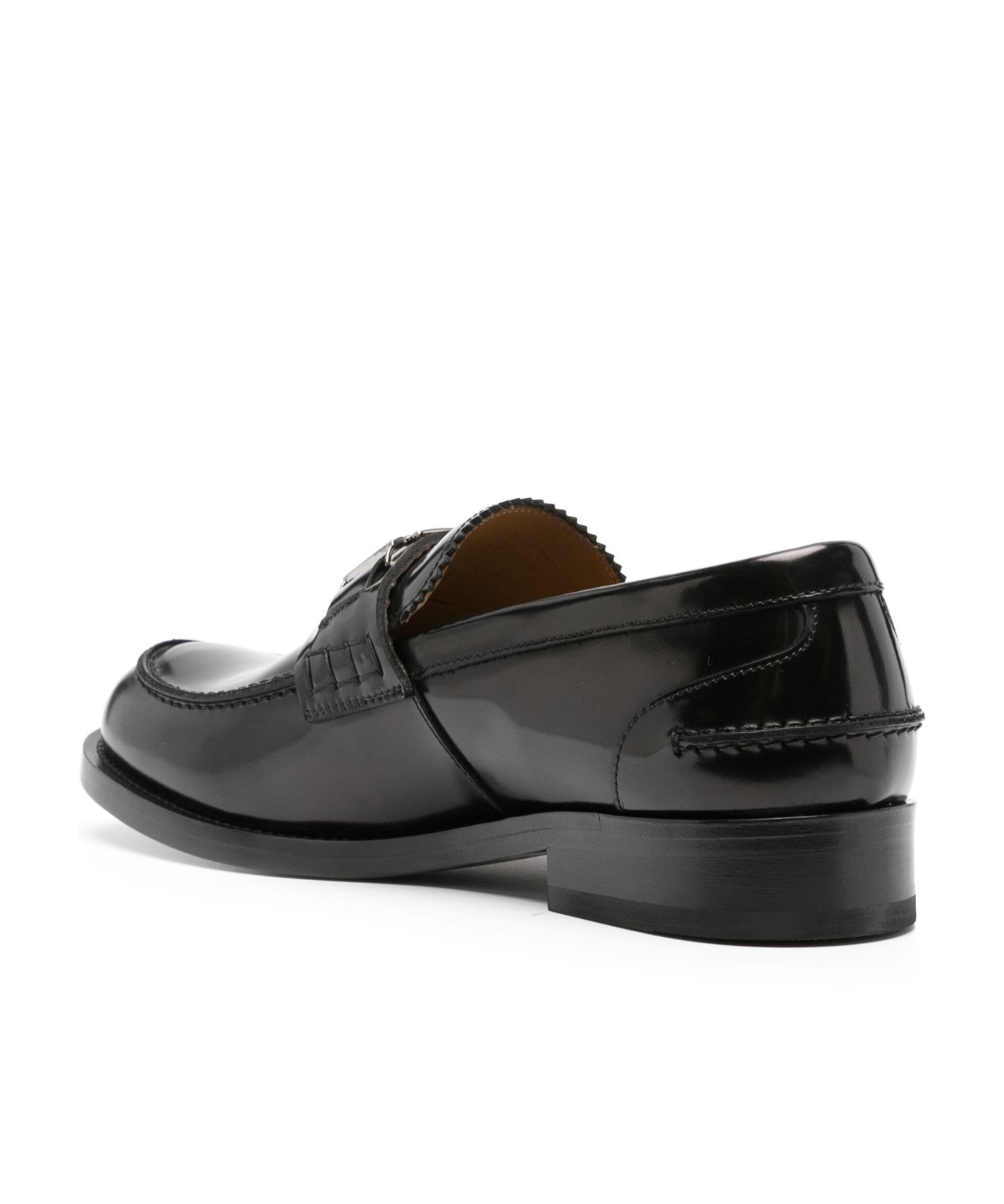 Versace Shoe In Black