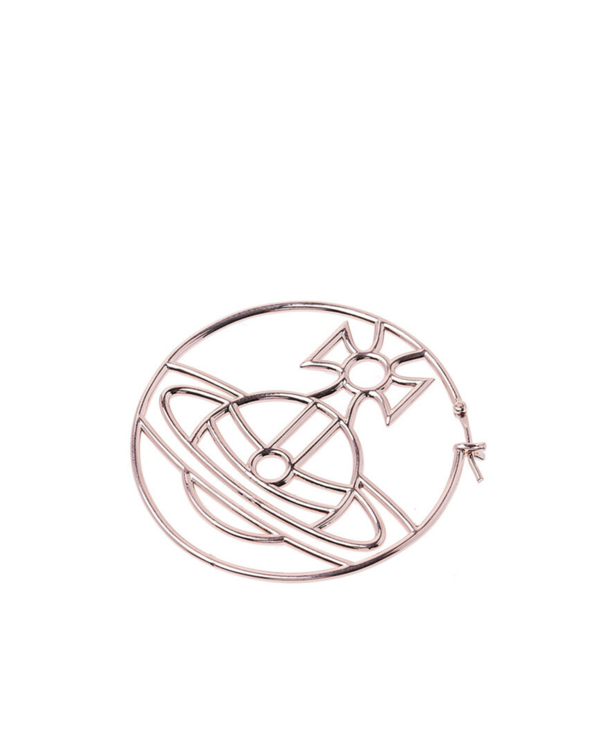Vivienne Westwood Pattern Earrings In Pink
