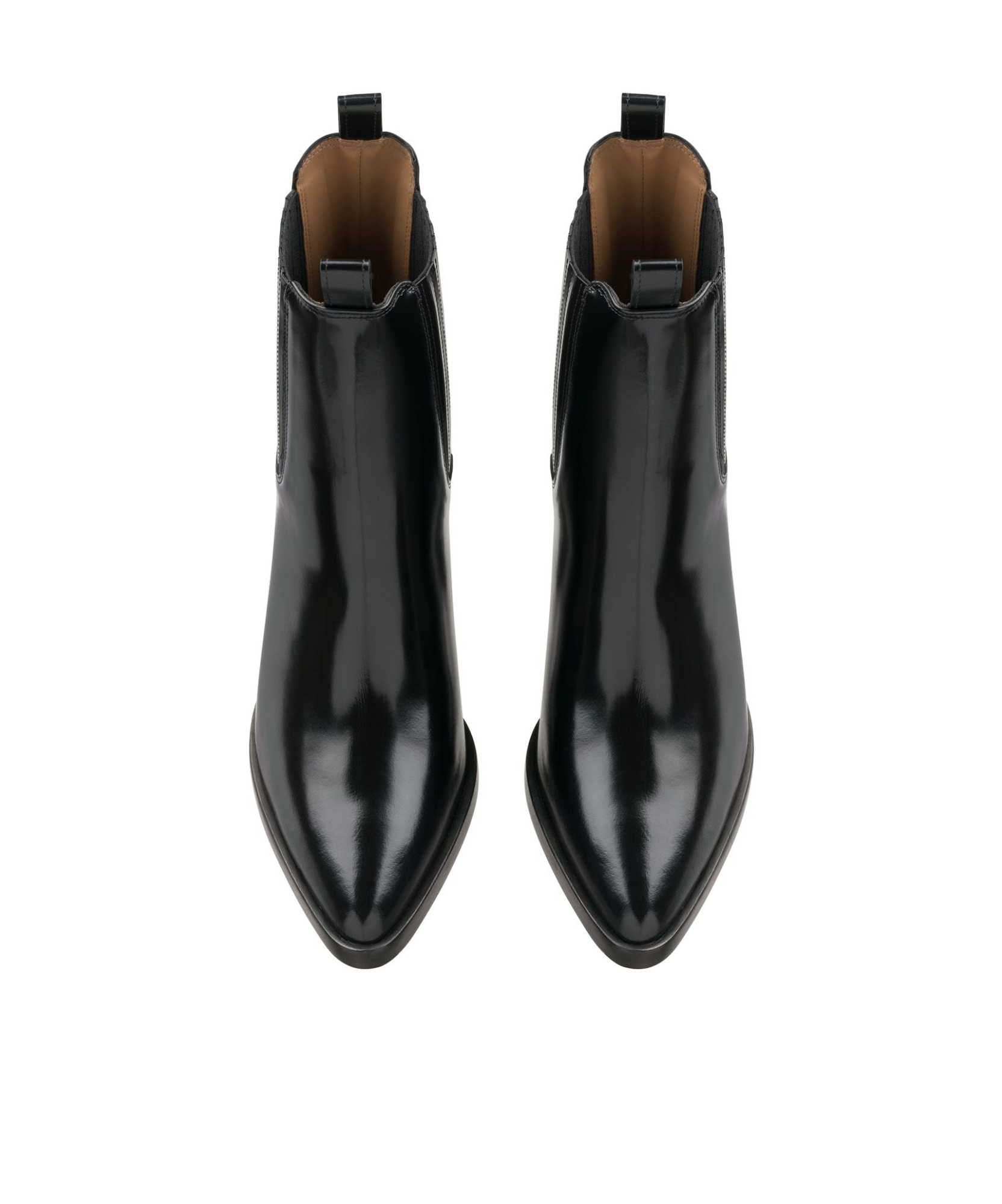 Apc Debbie Santiago 55mm Leather Boots In Black