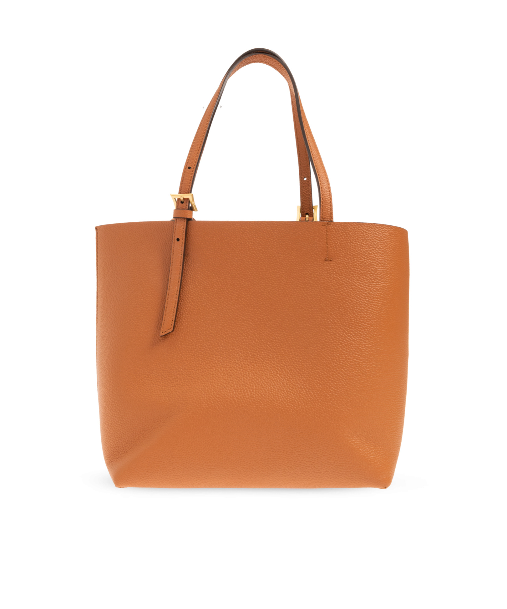 Mcm Logo Handbag In Brown
