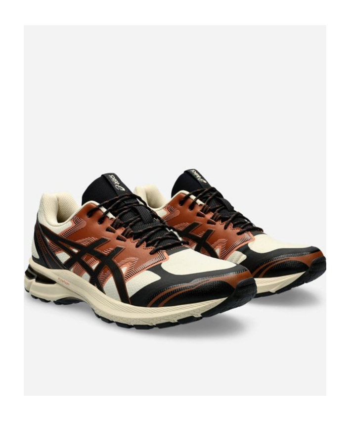 Asics Vanilla And Black Terrain Gel Sneakers In Nude
