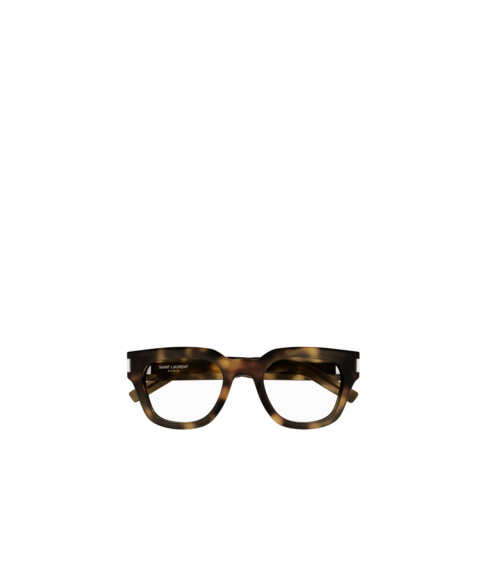 Saint Laurent Sl 661 Round-frame Glasses In Brown