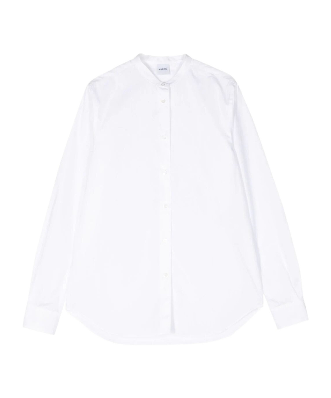 Aspesi Classic Button-up Shirt In White
