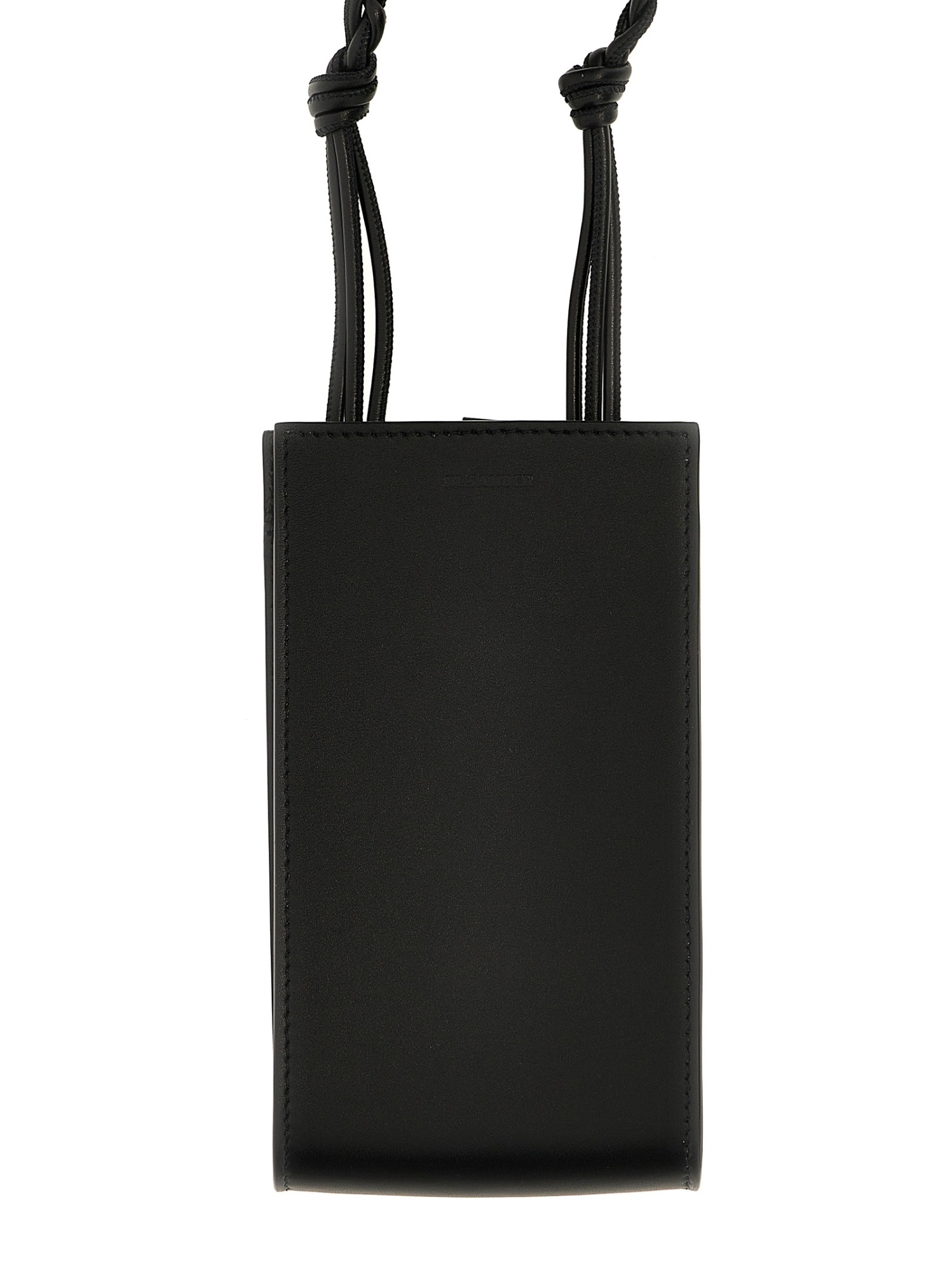 Jil Sander Men Borsa A Tracolla Tangle Small In Black