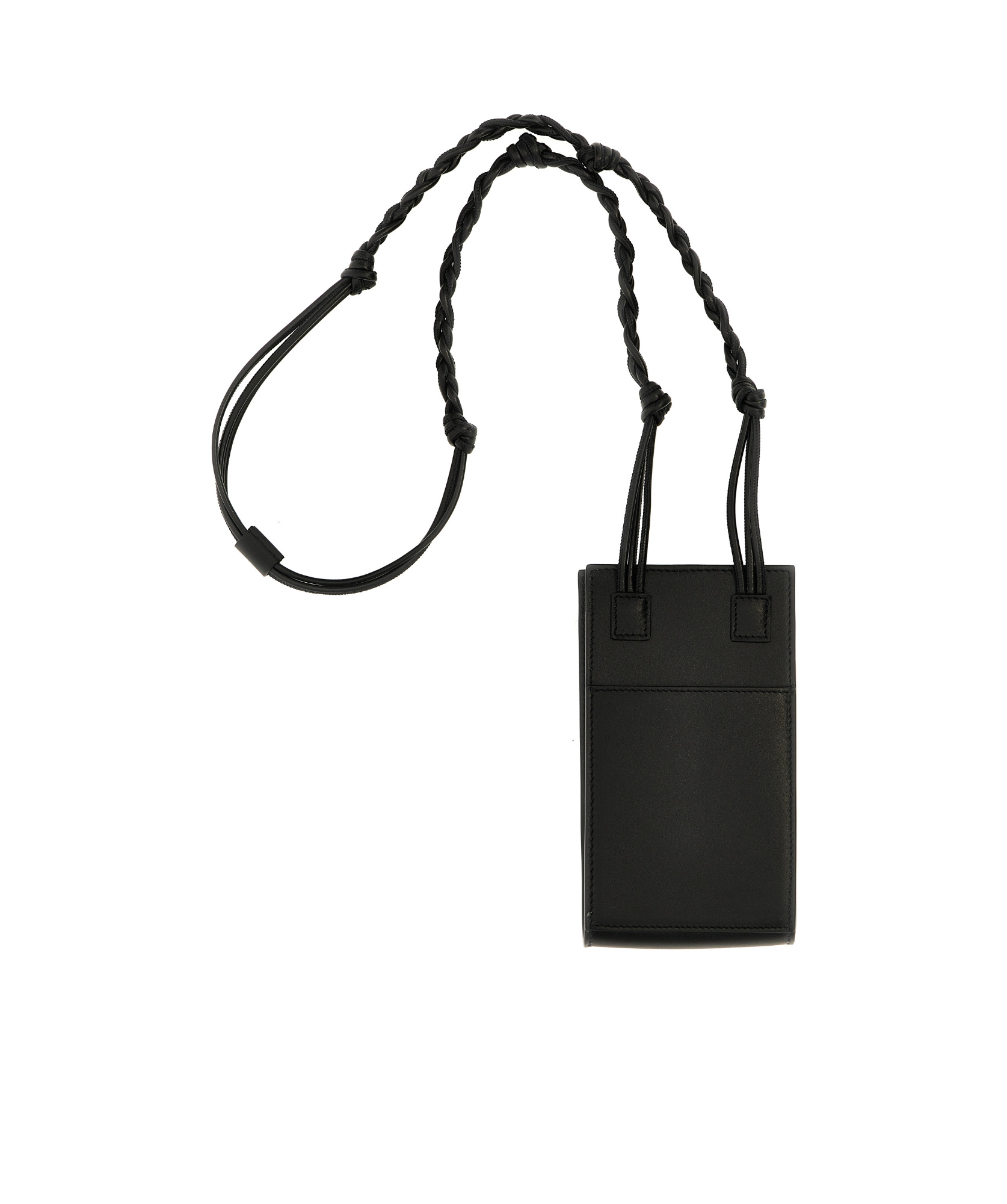Jil Sander Men Borsa A Tracolla Tangle Small In Black