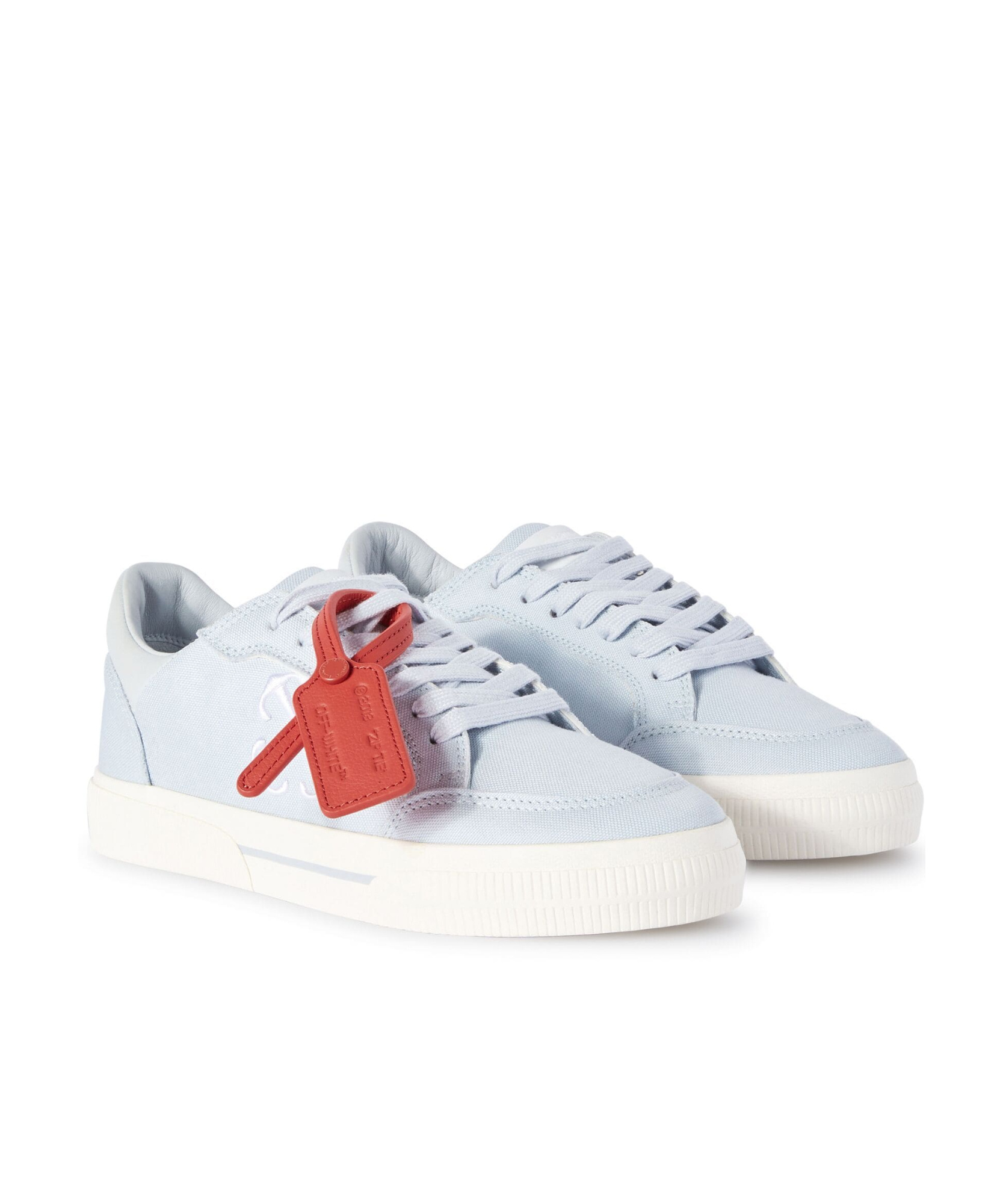 Off-white New Low Vulcanized Lace-up Sneakers In White