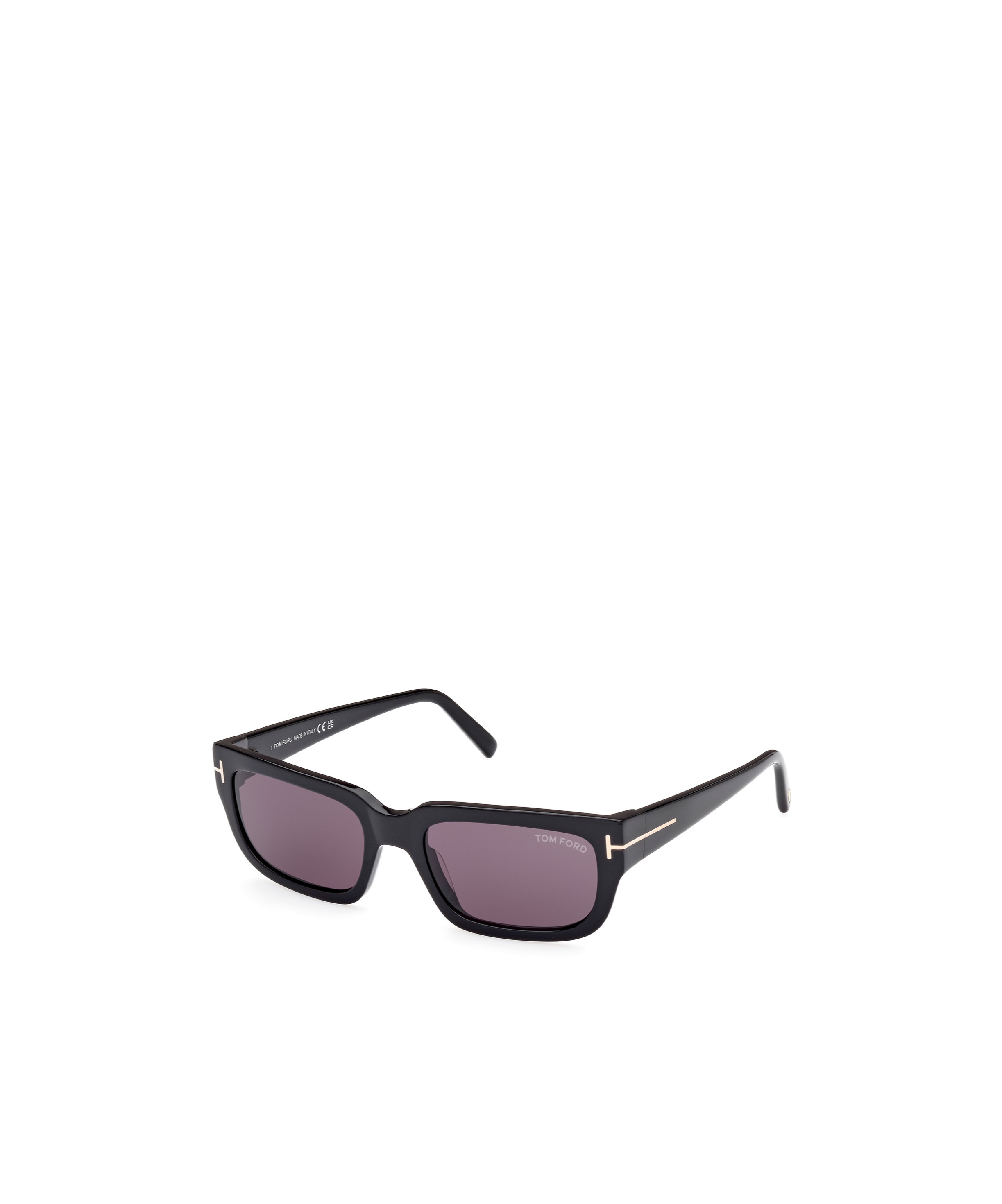 Tom Ford Eyewear Rectangular Frame Sunglasses In Gray