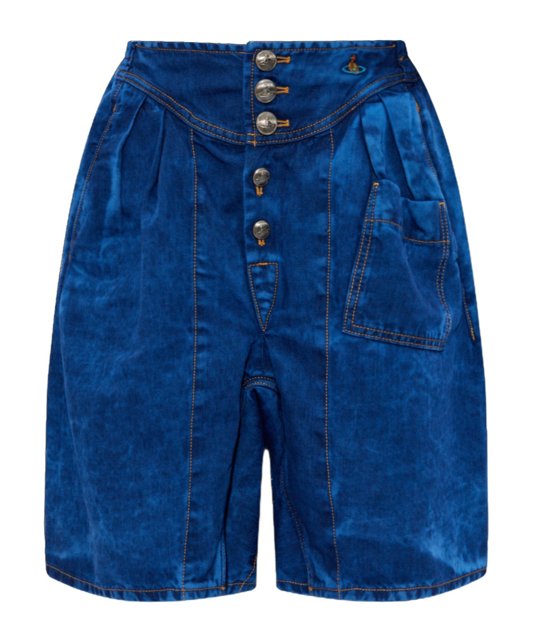 Vivienne Westwood Romario Bermuda Shorts In Blue
