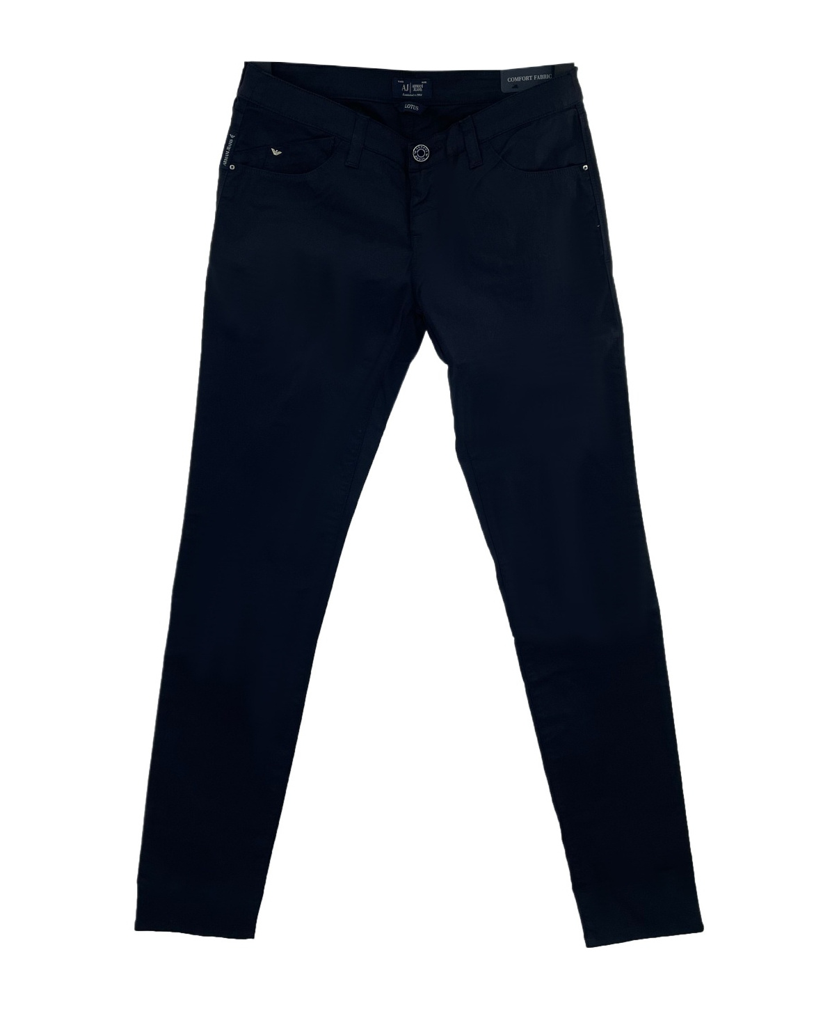 Armani Jeans Logo Brand Jeans In Black