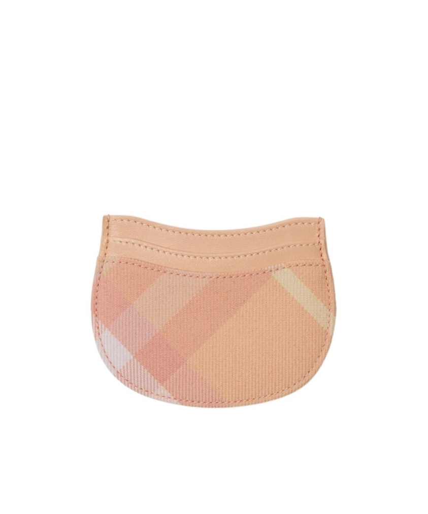 Burberry Rocking Horse Card Holder In Nude