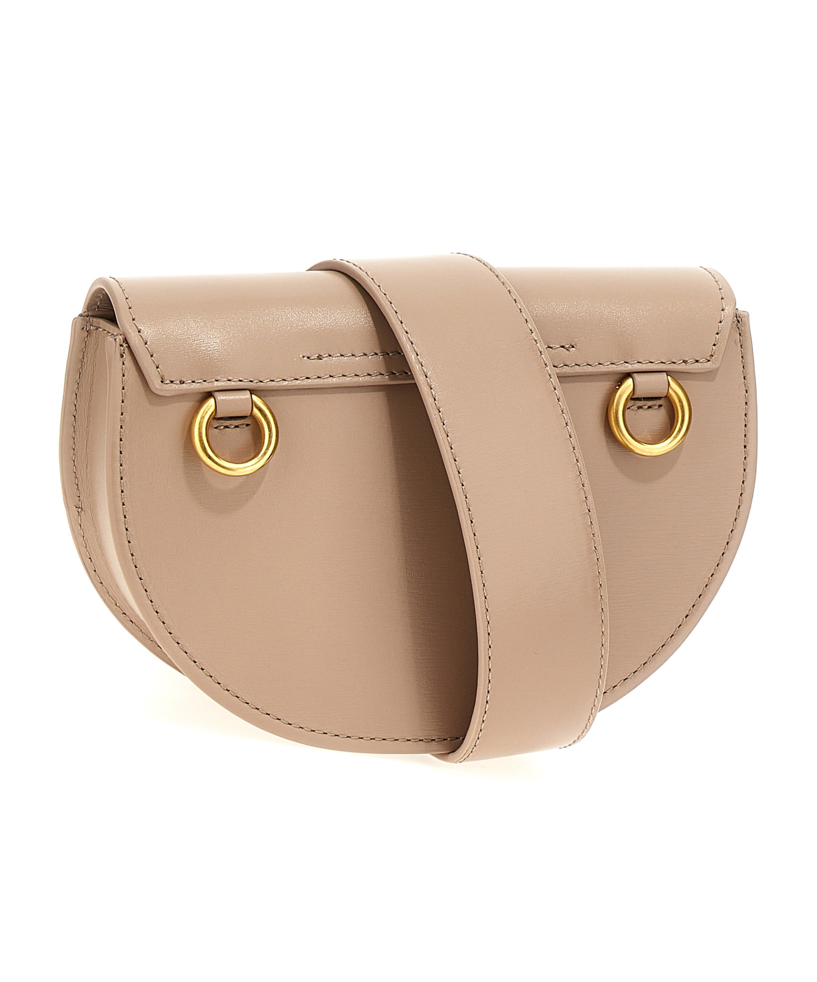 Chloé Mini Flip Bag In Nude