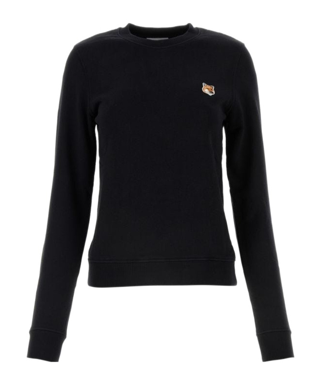 Maison Kitsuné Speedy Fox Comfortable Sweatshirt In Black