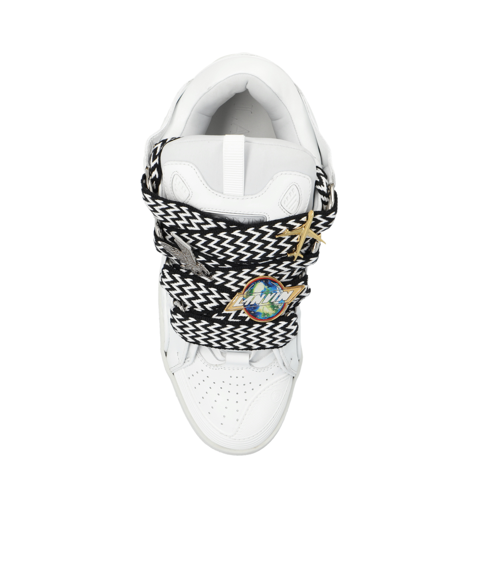Lanvin White Future Edition Curb 3.0 Sneakers In White