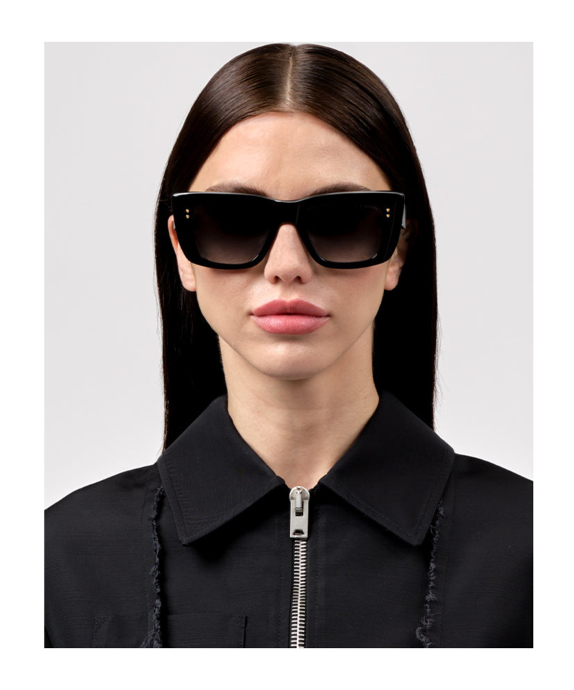 Dita Eyewear Square Sunglasses In Black
