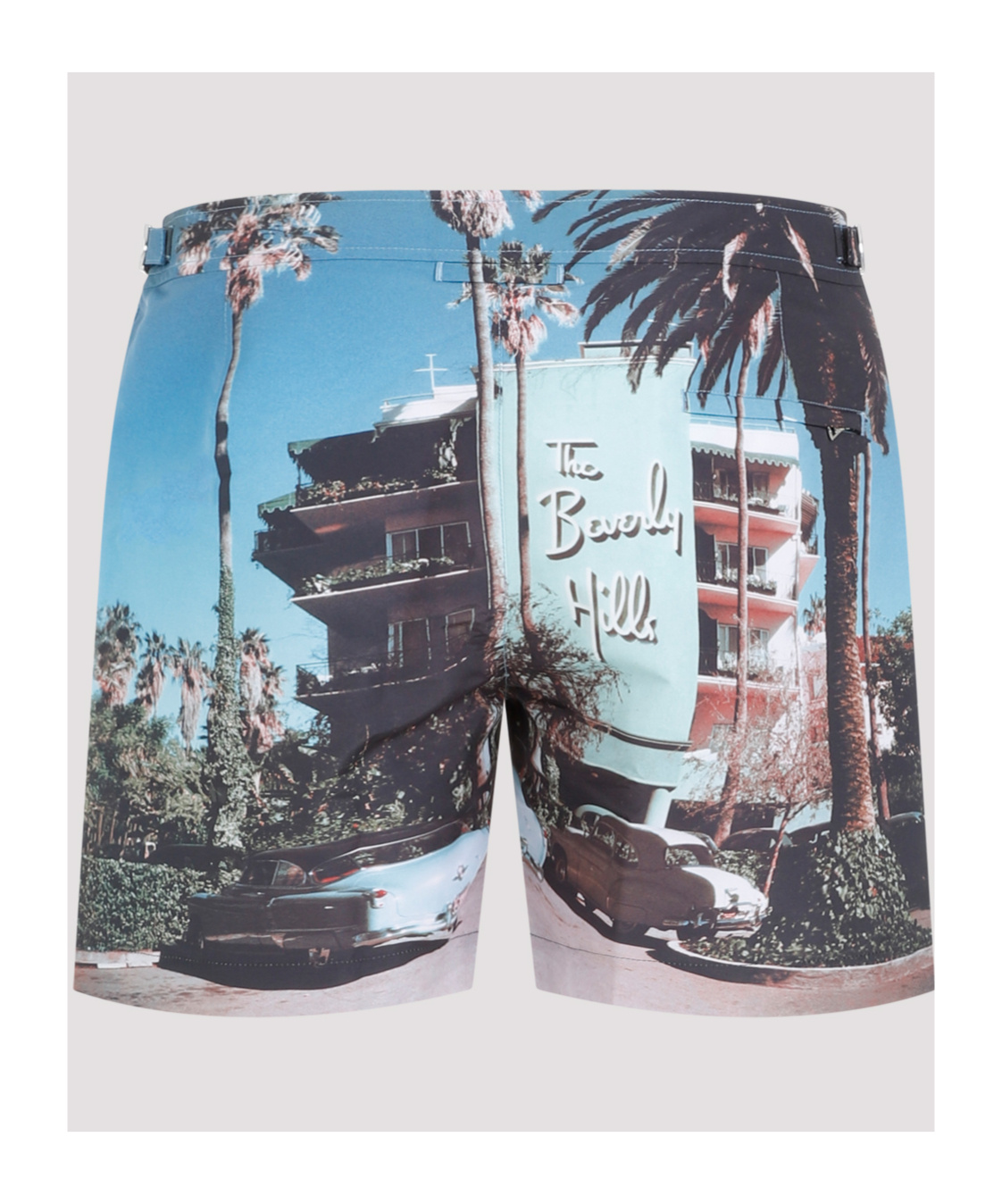 Orlebar Brown Bulldog Photographic Print Swim Shorts In Black