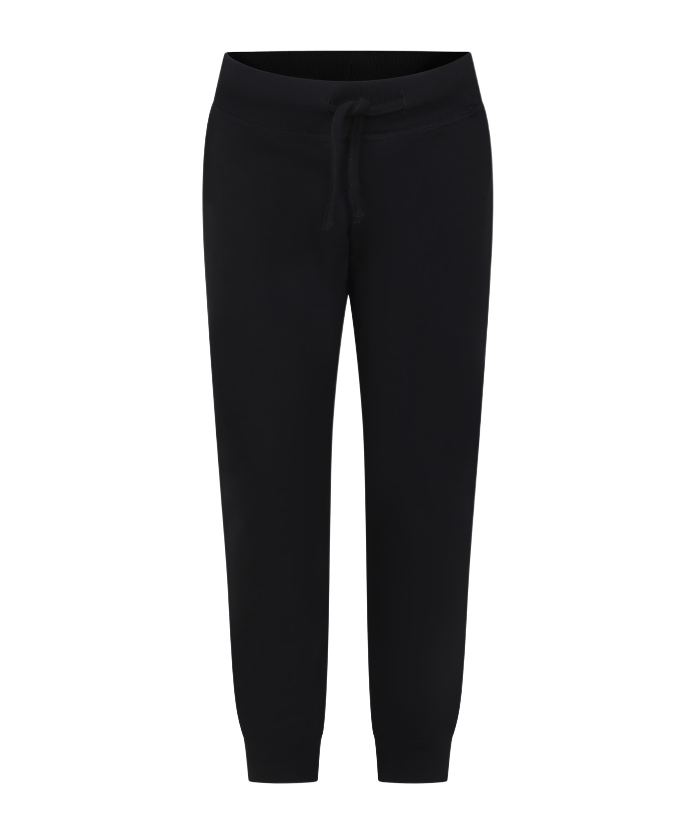Dsquared2 Logo Drawstring Sweatpants In Black