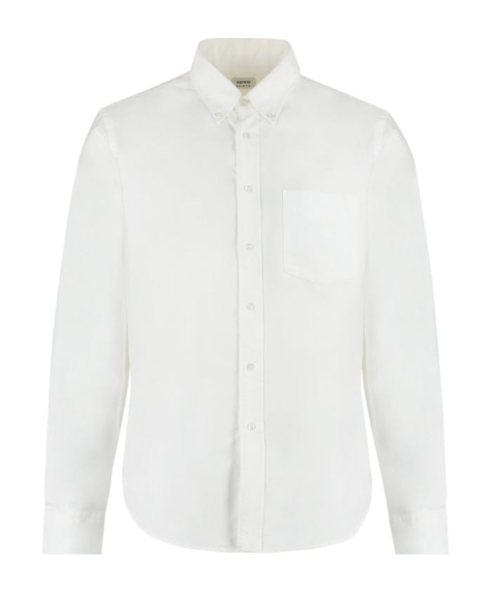 ASPESI BUTTON-UP LONG-SLEEVED SHIRT