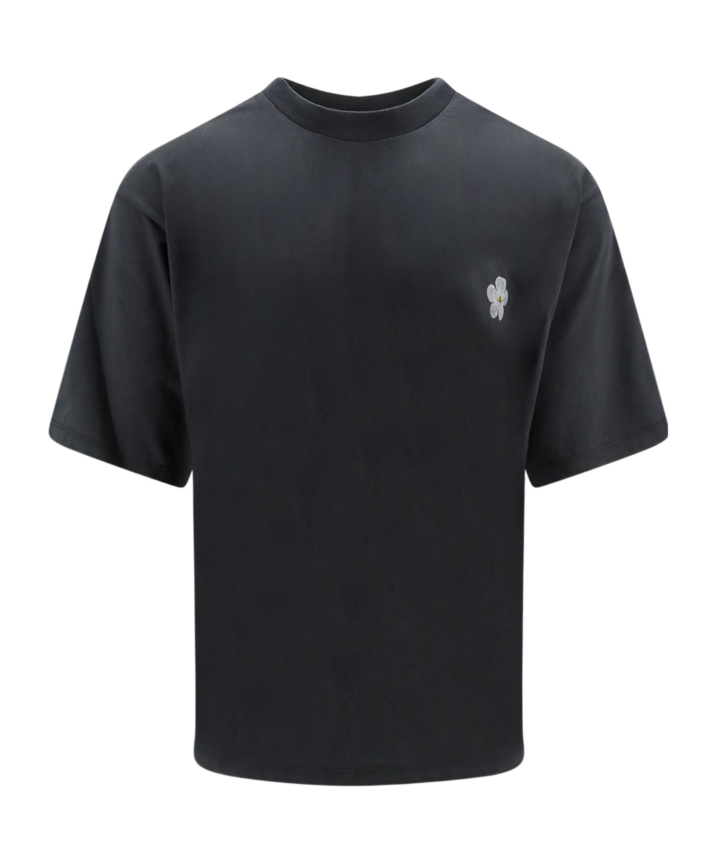 A Paper Kid Logo-print Cotton T-shirt In Black