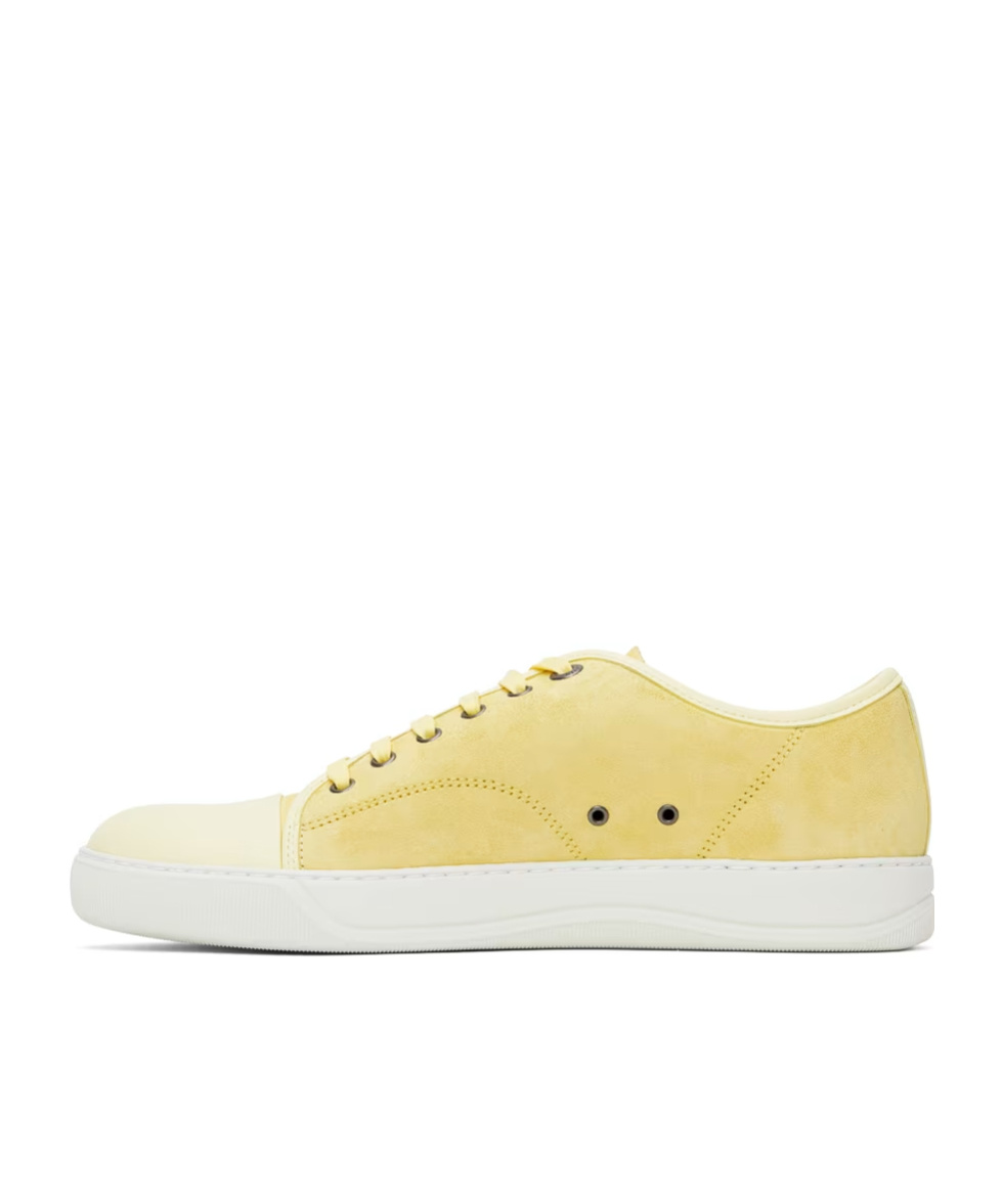 Lanvin Dbb1 Low-top Sneakers In White