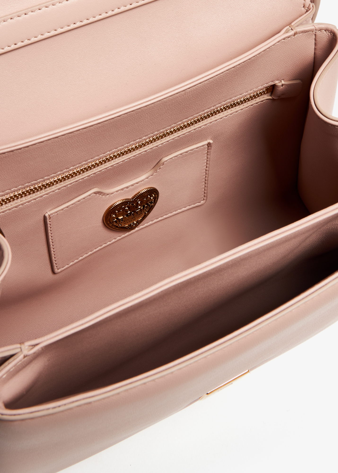 Dolce & Gabbana Small Devotion Handbag In Pink
