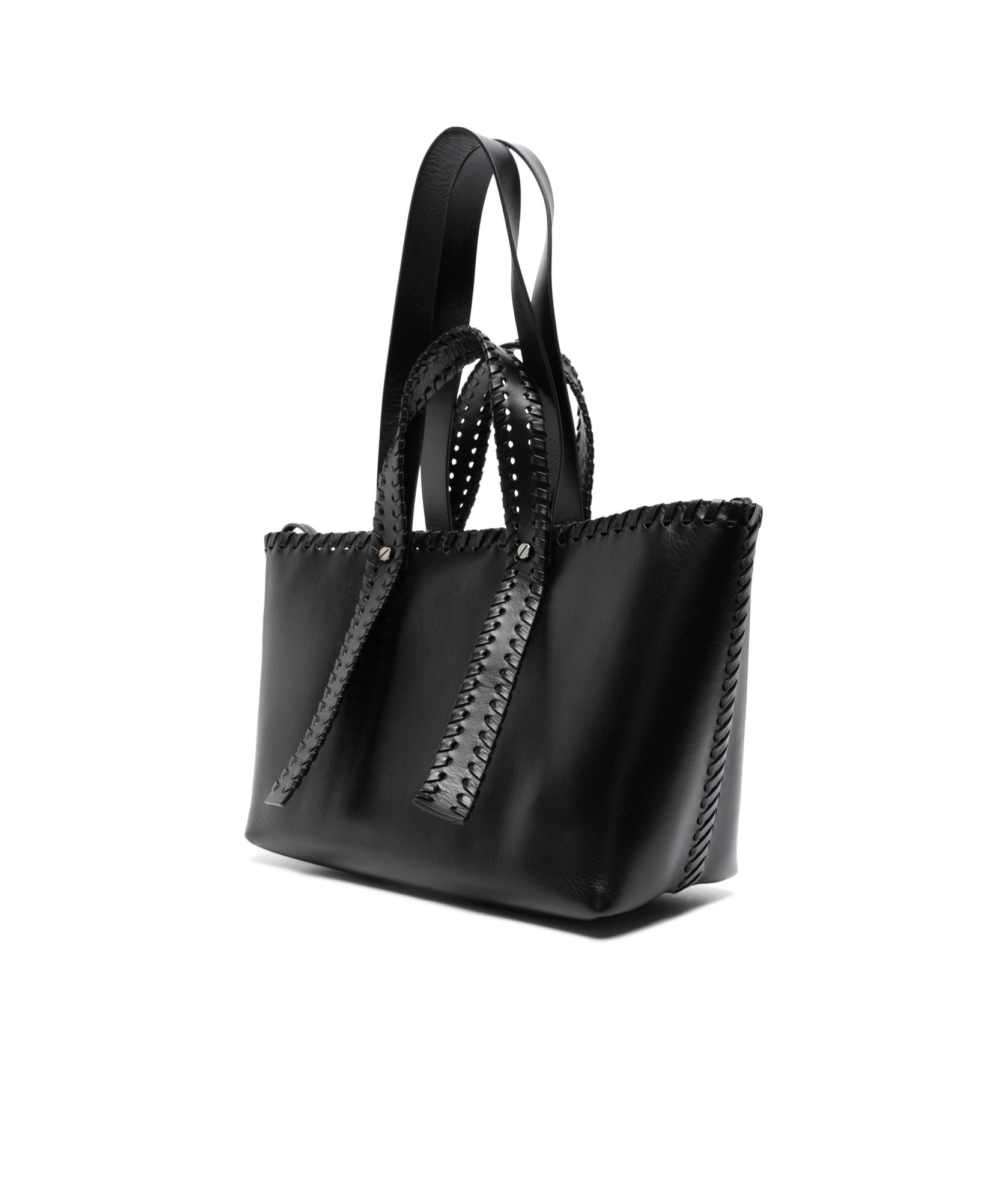 Off-white Day Off Medium Weaving Bag In Black