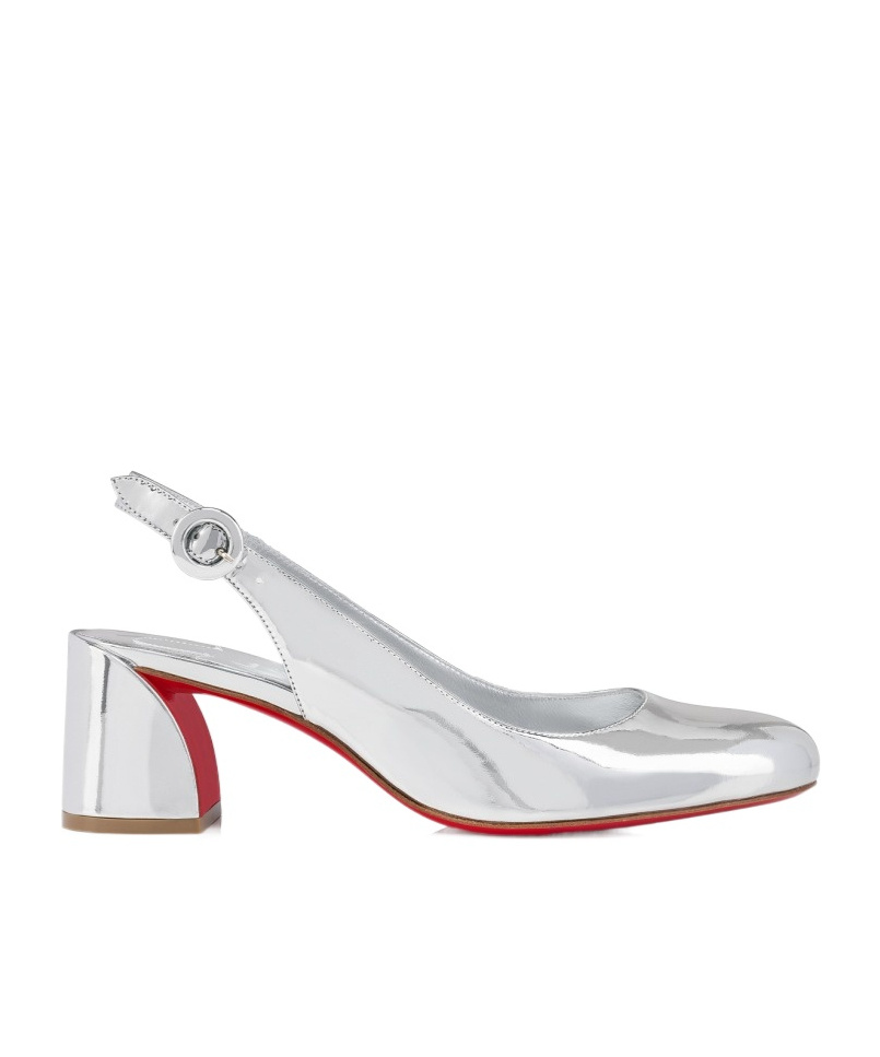 Christian Louboutin So Jane 60mm Pumps In Silver