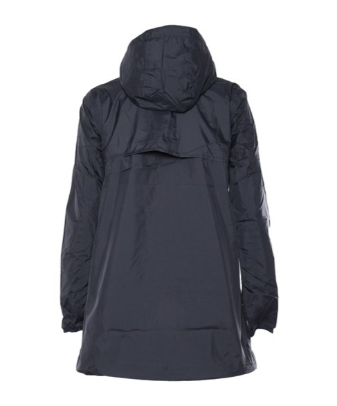 K-WAY K-WAY LOGO PRINTED REVERSIBLE HOODED JACKET